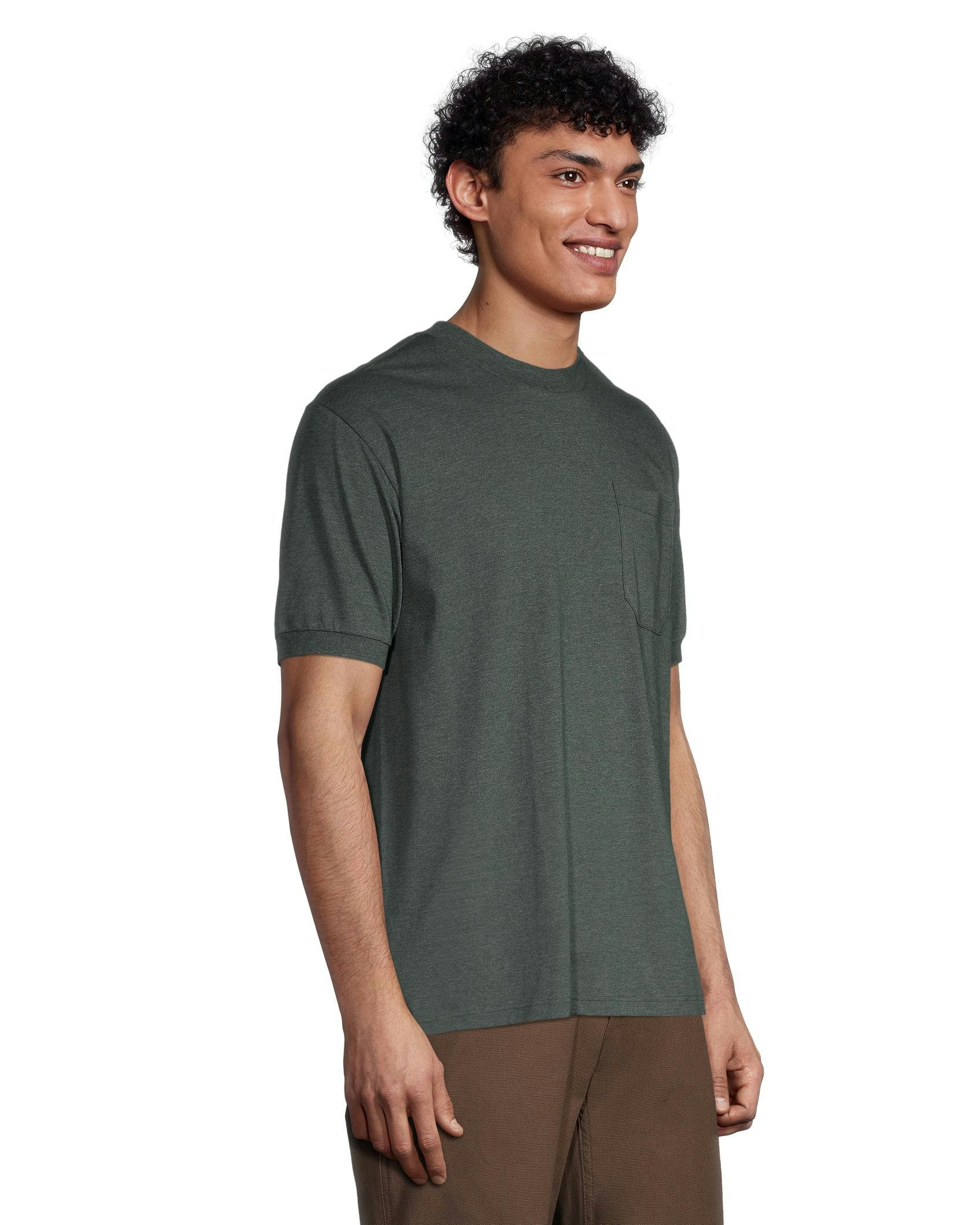 Aggressor Men's Crewneck Work T-Shirt With FRESHTECH