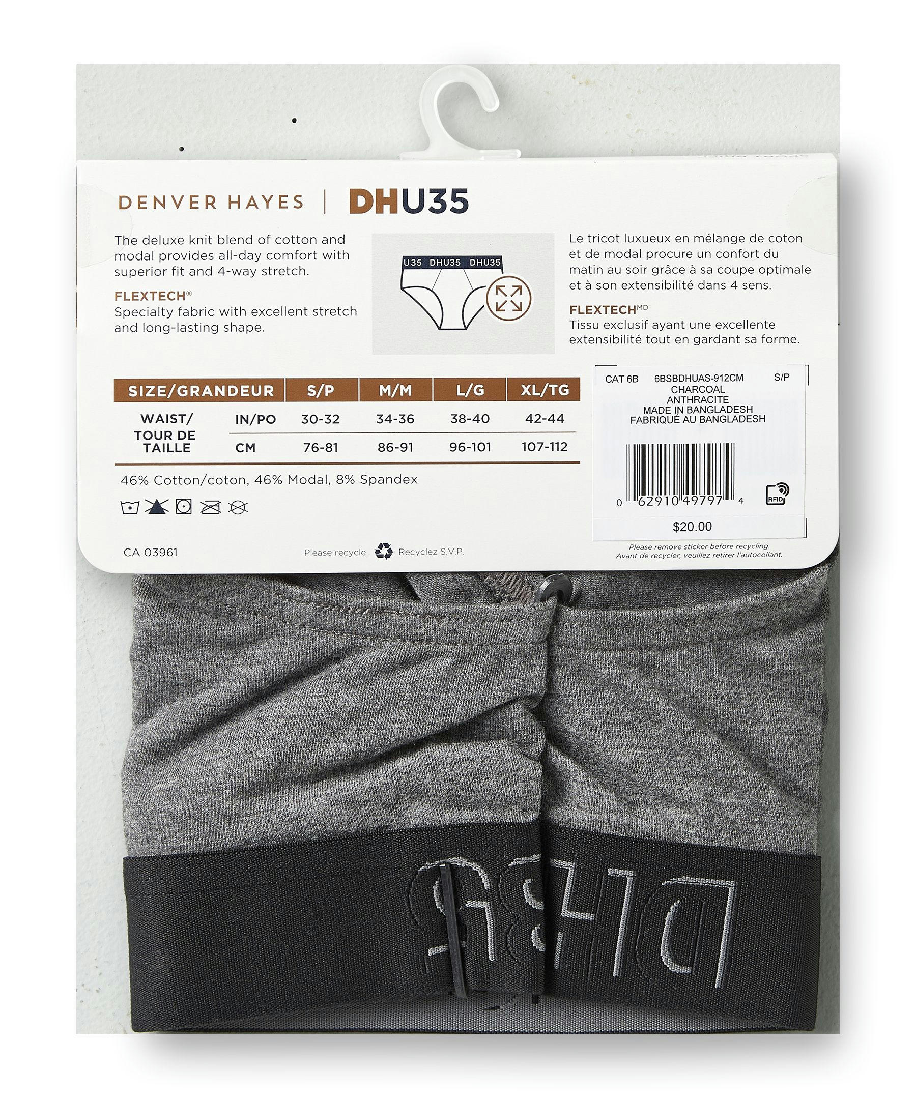 Denver Hayes Men's All Day Comfort Sport Brief