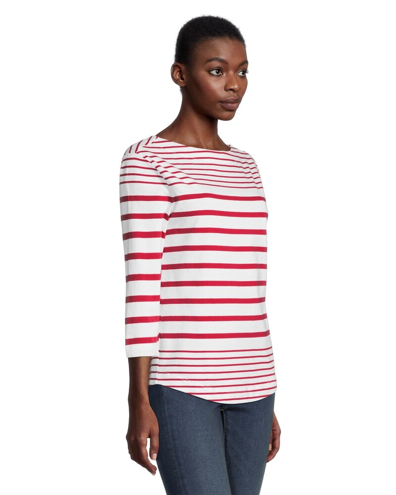 Helly Hansen Women's Namu Three Quarter Sleeve Boat Neck T Shirt