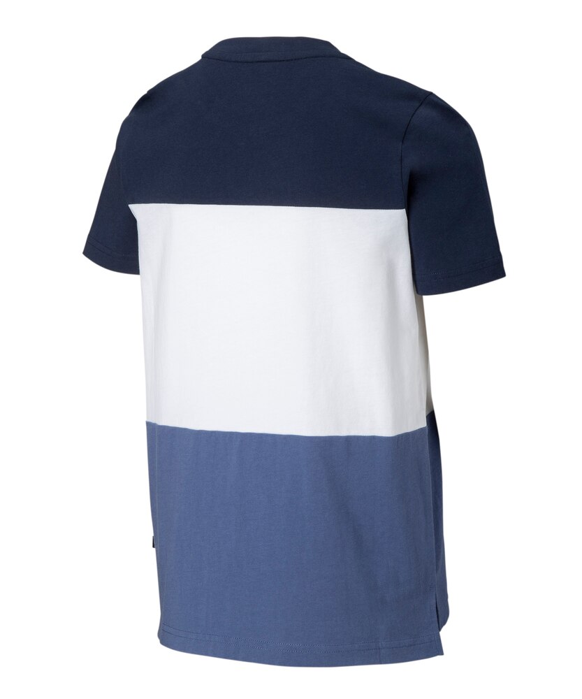 FarWest Boys' 7-16 Years Deck Colour Block Short Sleeve T Shirt