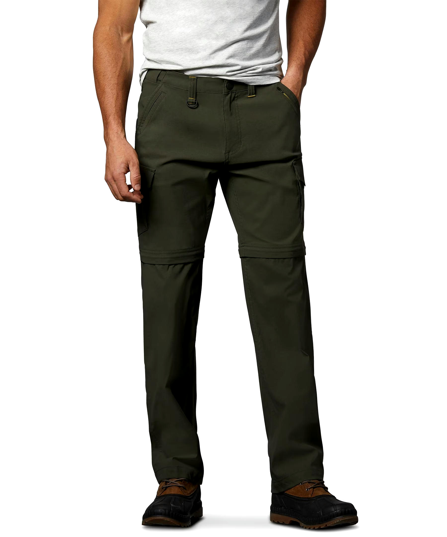 WindRiver Men's Water Repellent Stretch Zip Off Pants