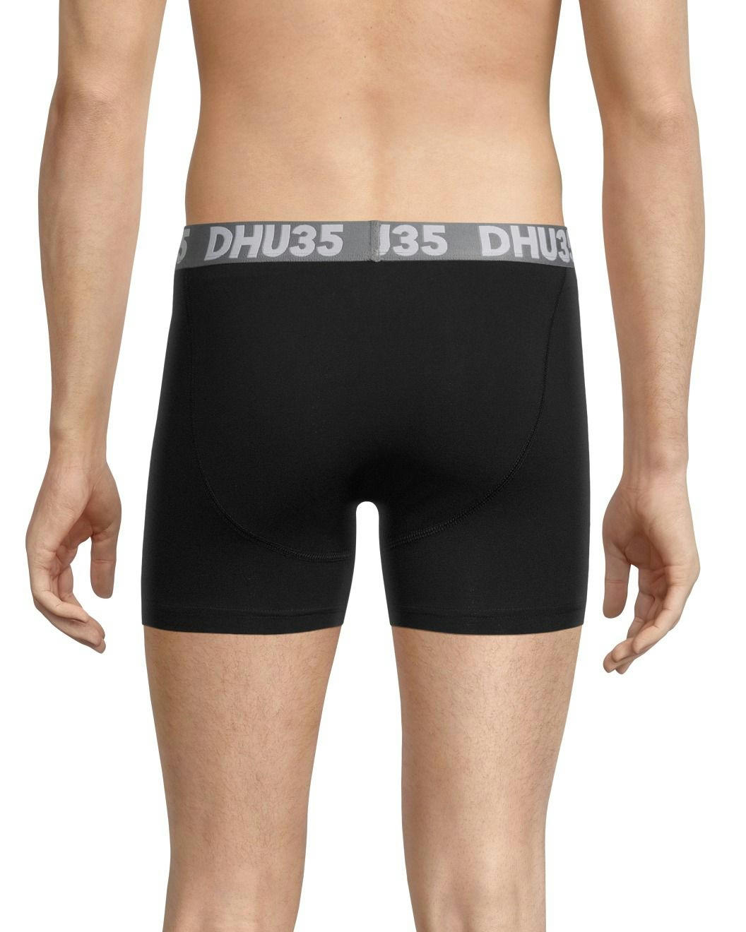 Denver Hayes Men's 3 Pack Fashion Cotton Stretch Elastic BOXER Brief Underwear