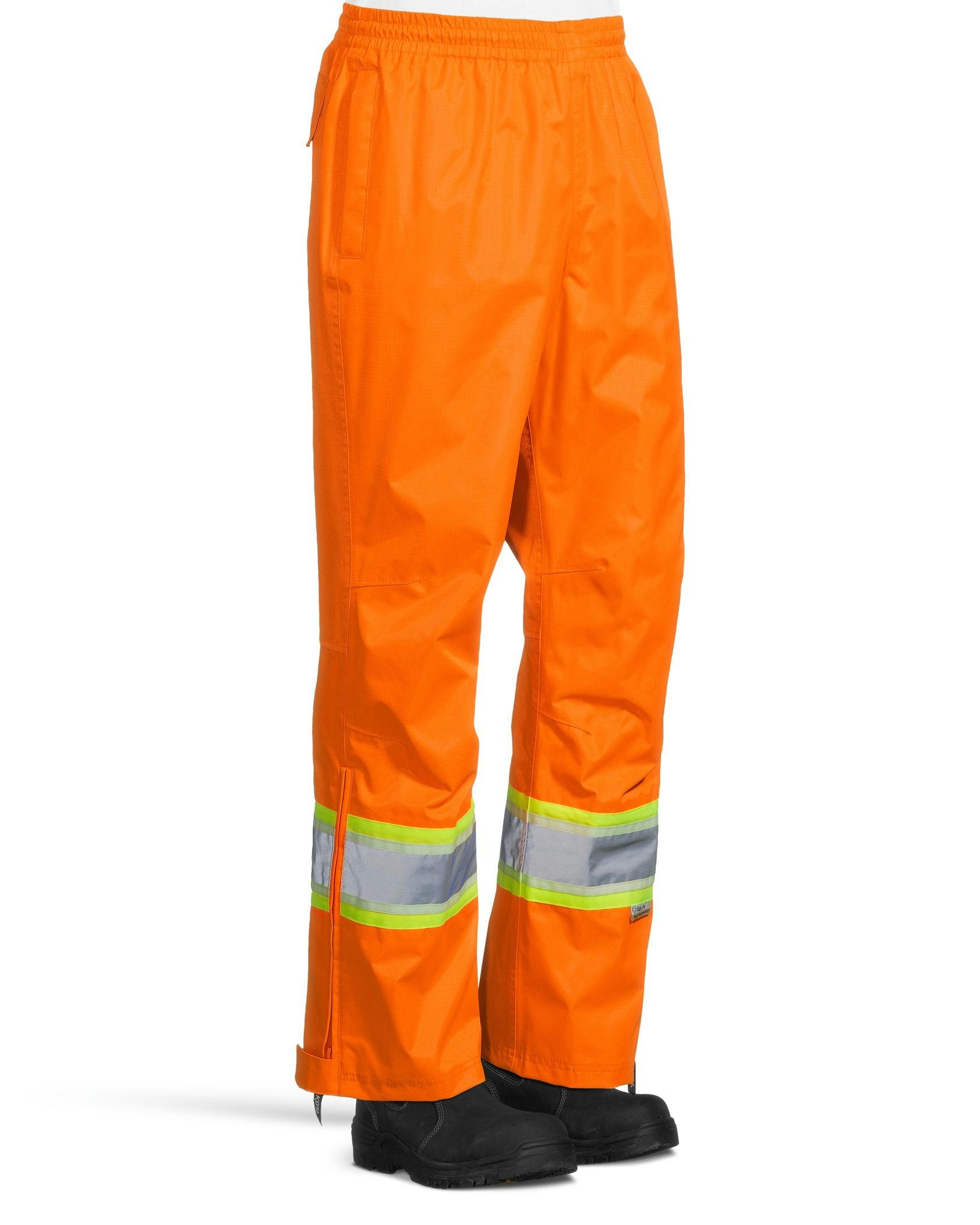 Dakota WorkPro Series Men's VizLite® Class 2 Lined 150D Ripstop Elastic Waist Pants