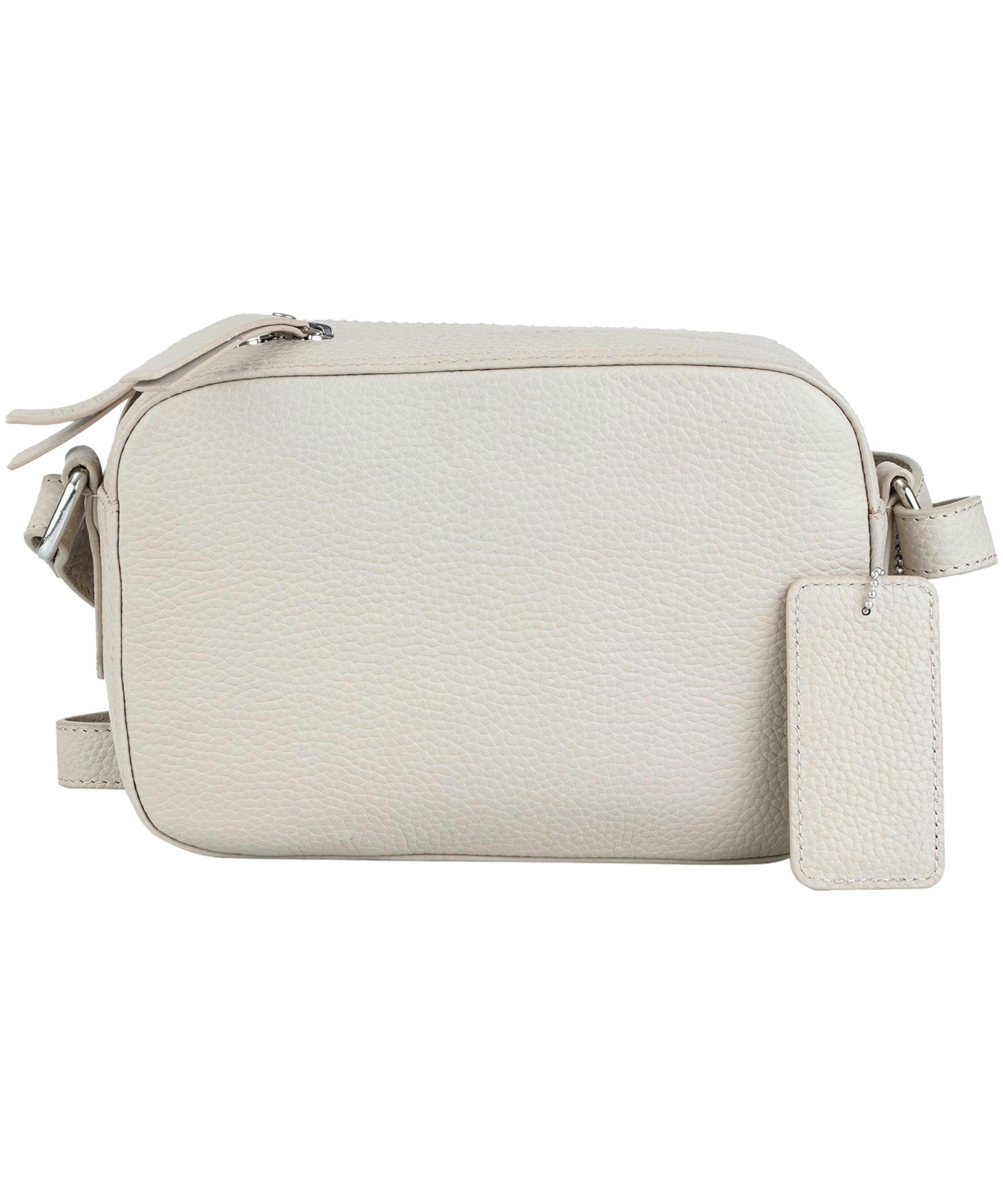 Mancini Leather Goods Women's Pebelled RFID Secure Clara Crossbody Bag