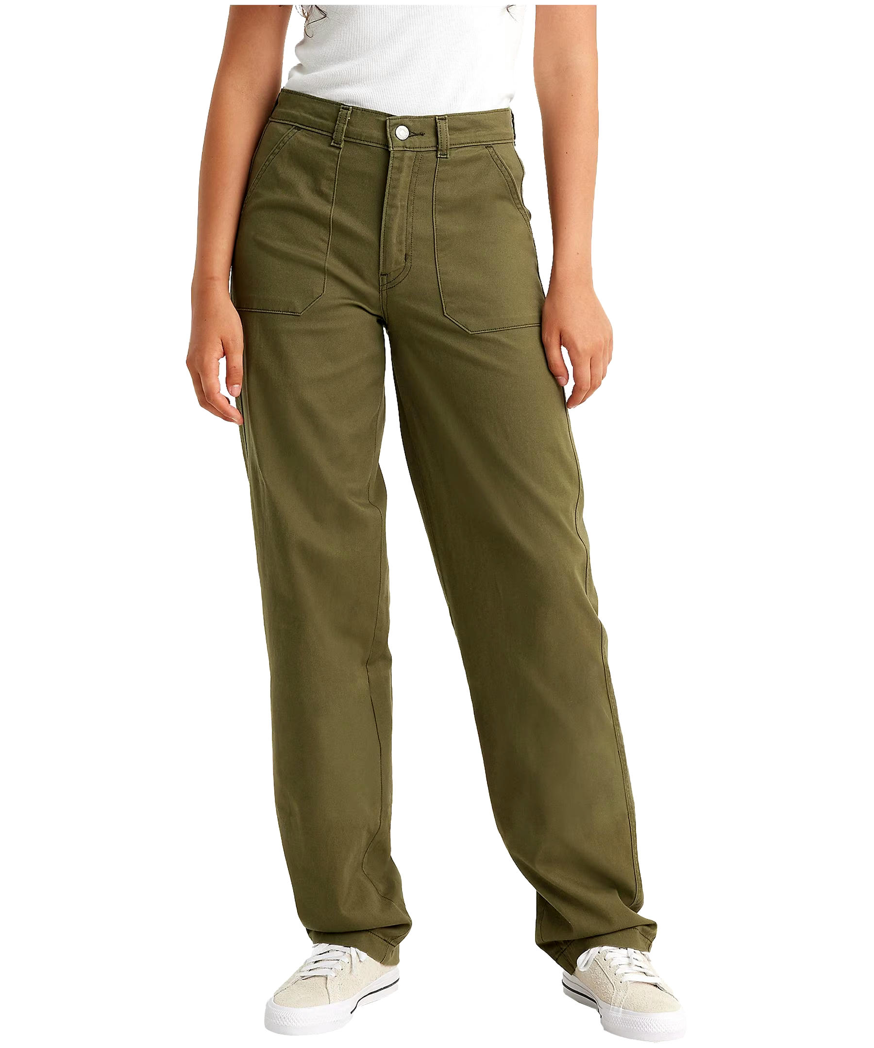 Levi's Women's High Rise Straight Leg Utility Pants
