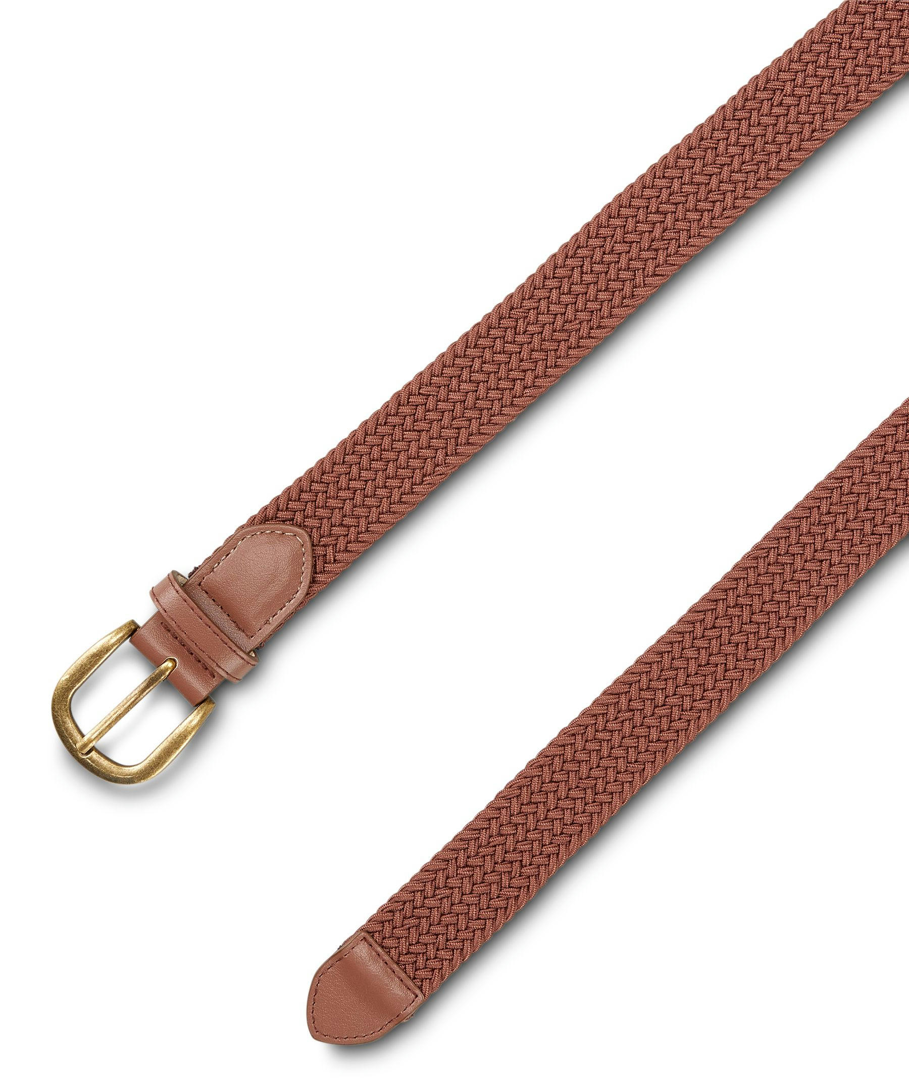 Denver Hayes Women's 1-Inch Braided Elastic Belt