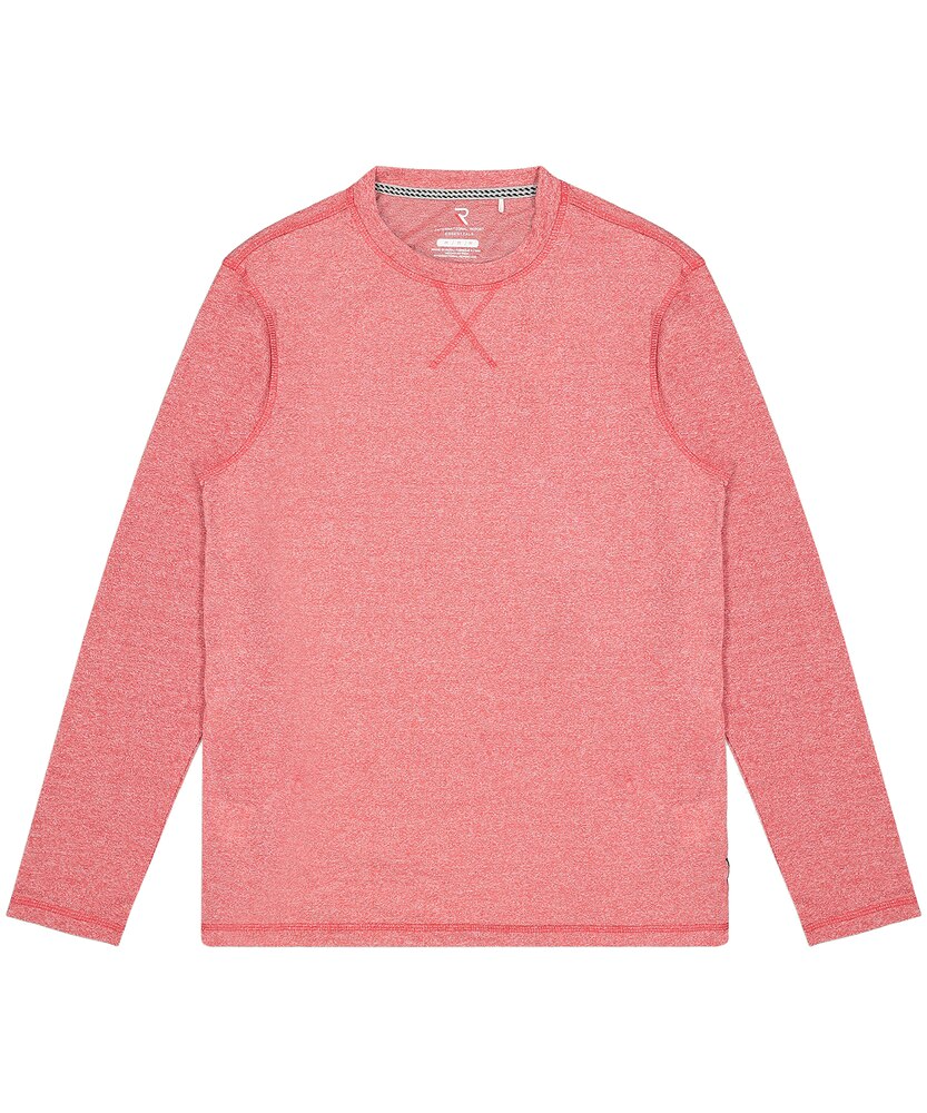 Report Men's Mathew Long Sleeve Flatlock Knit Crewneck T Shirt