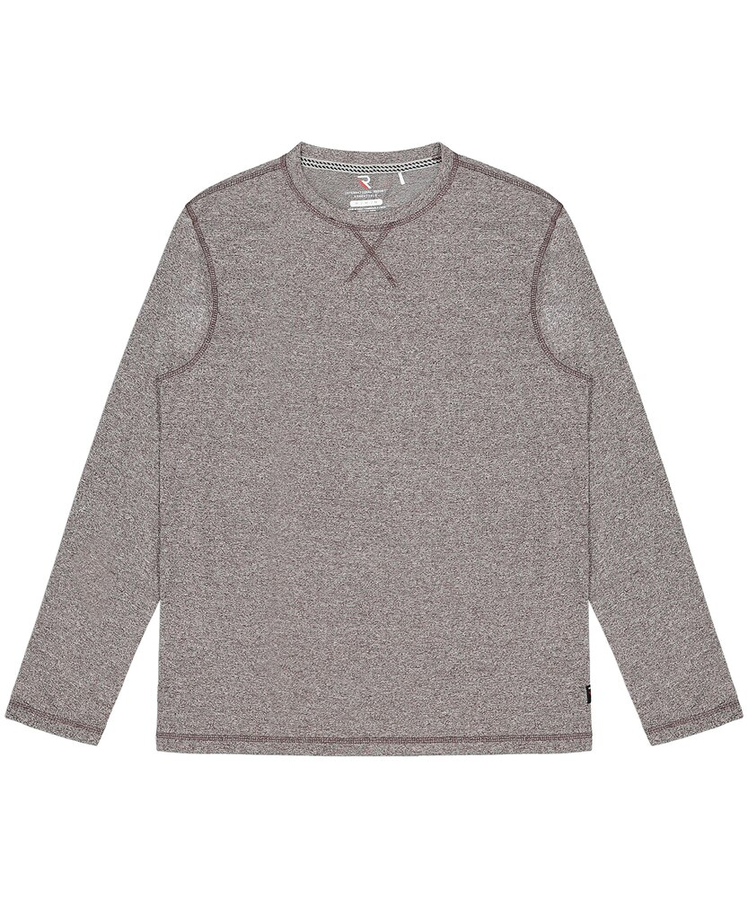 Report Men's Mathew Long Sleeve Flatlock Knit Crewneck T Shirt