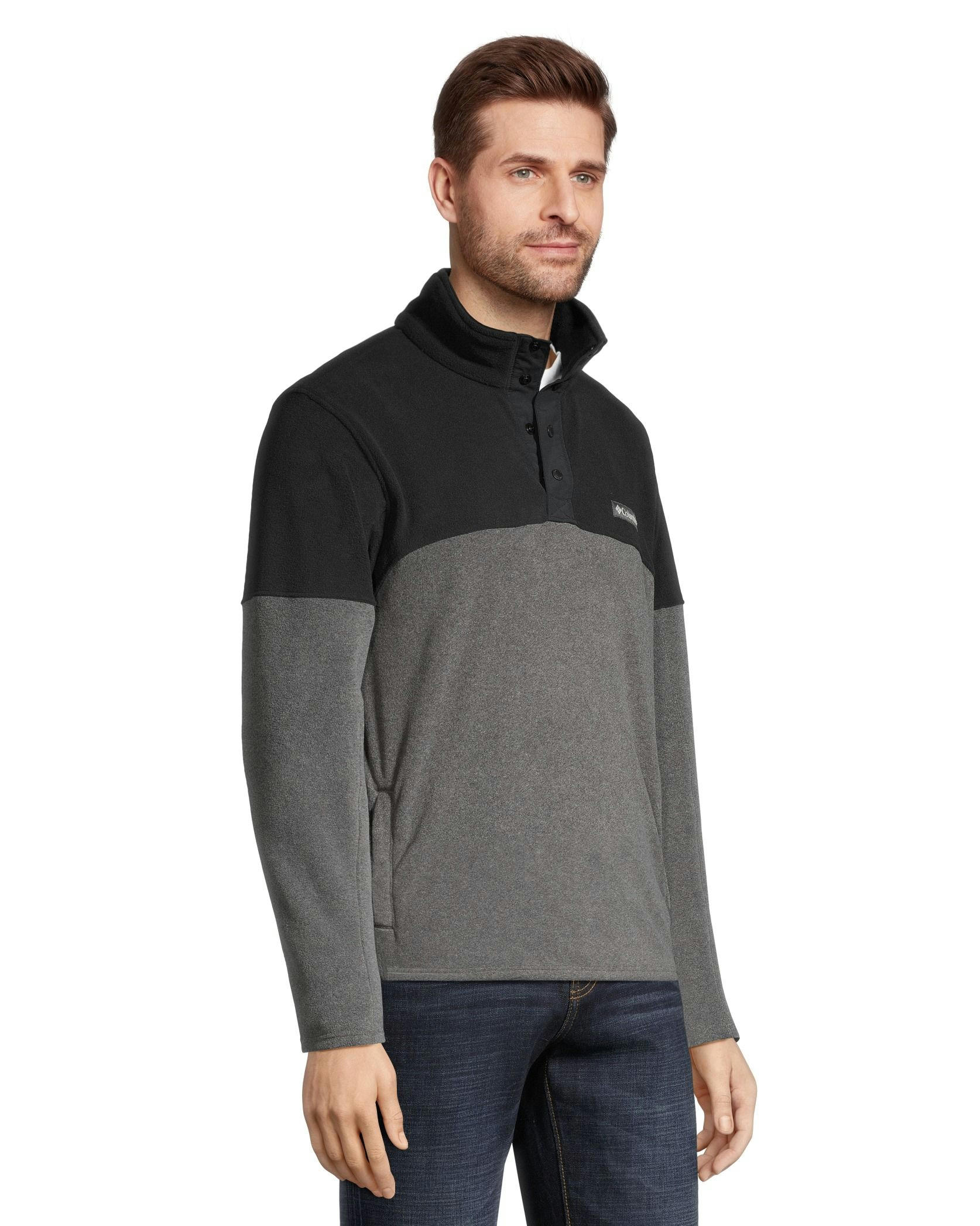 Columbia Basin Trail Half Snap Fleece with Zippered Pockets