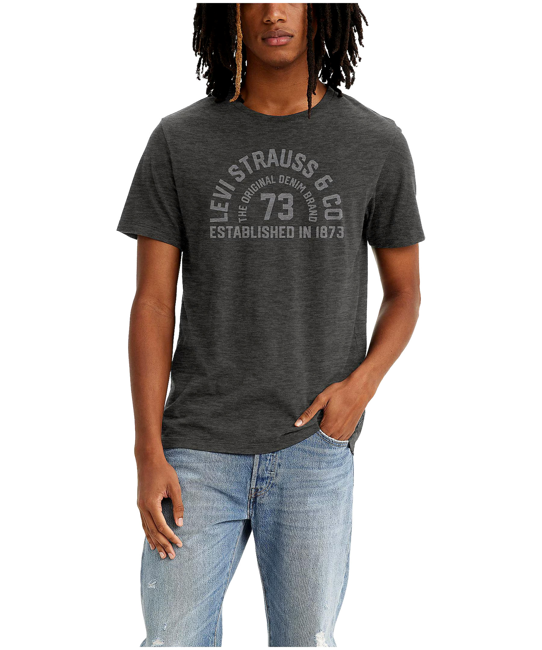 Levi's Men's Tri-Blend 1873 Graphic T Shirt