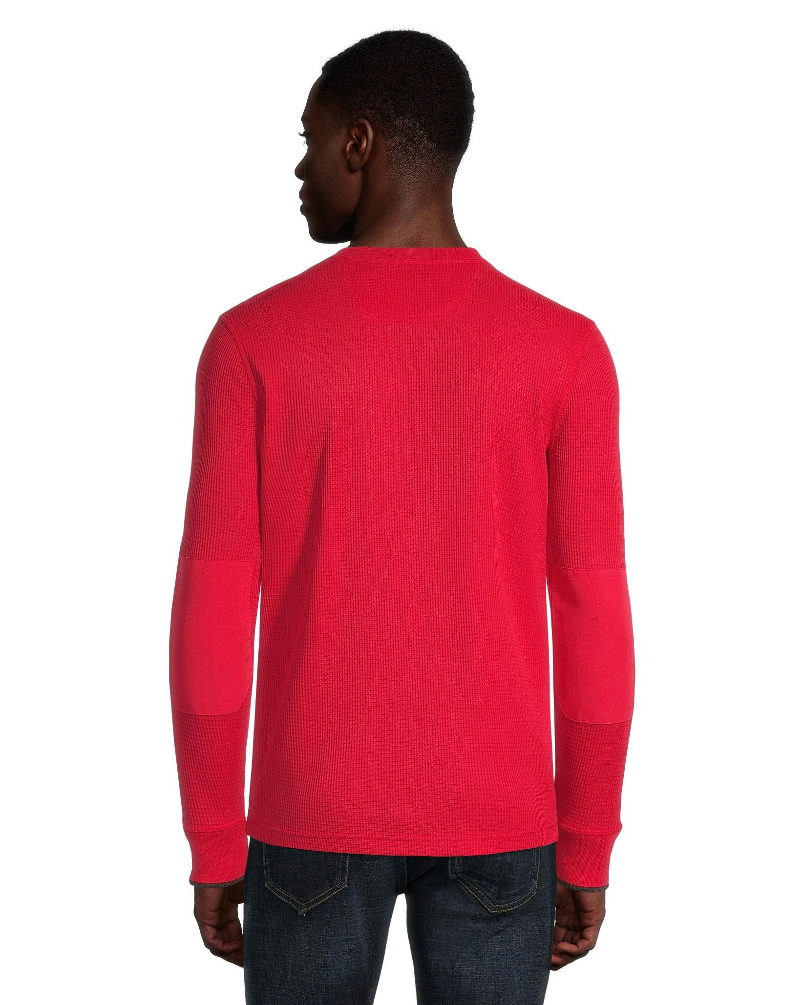Helly Hansen Men's Long Sleeve Waffle Knit Henley Shirt