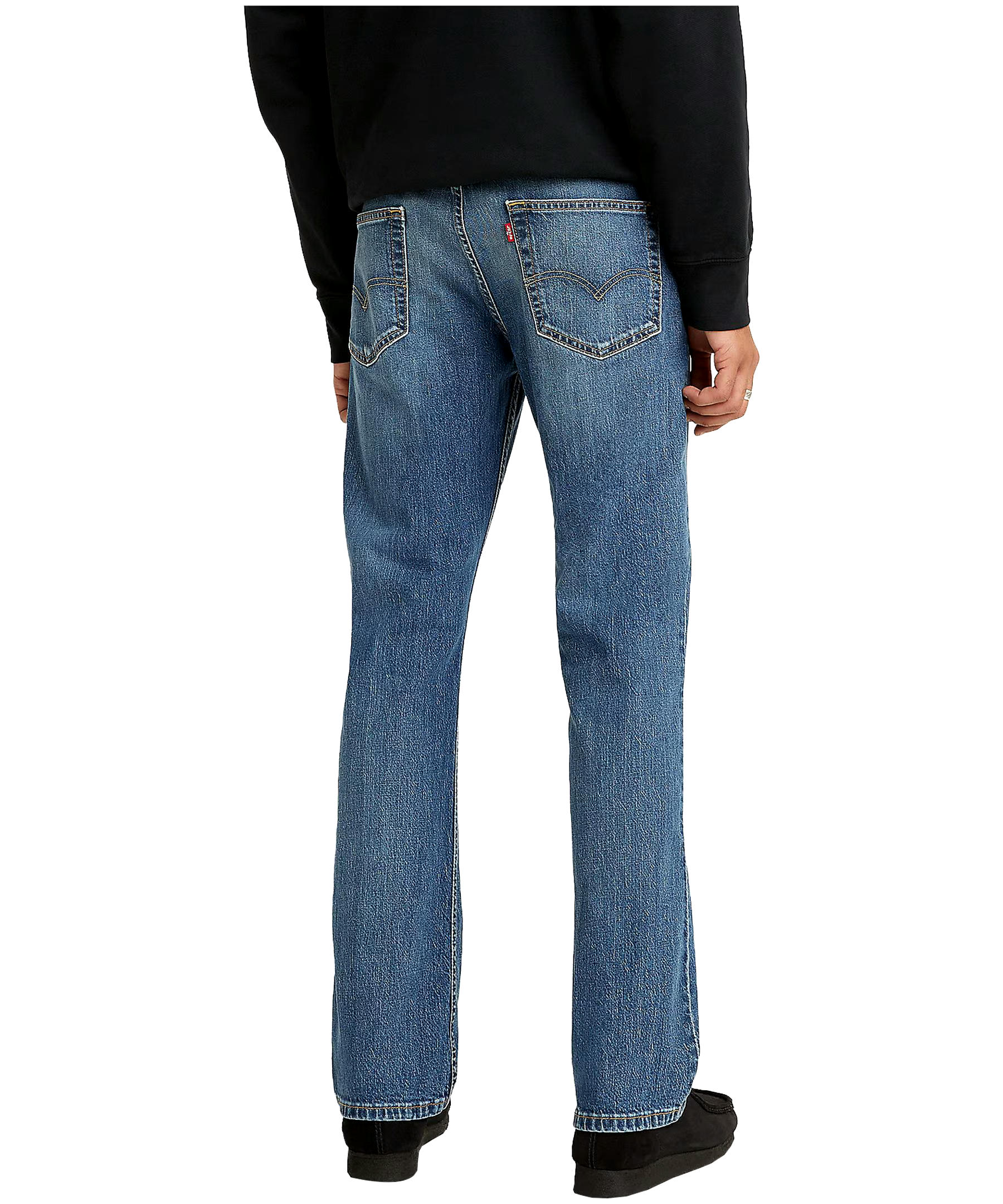 Levi's Men's 527 Blue Tunes Slim Boot Cut Jeans