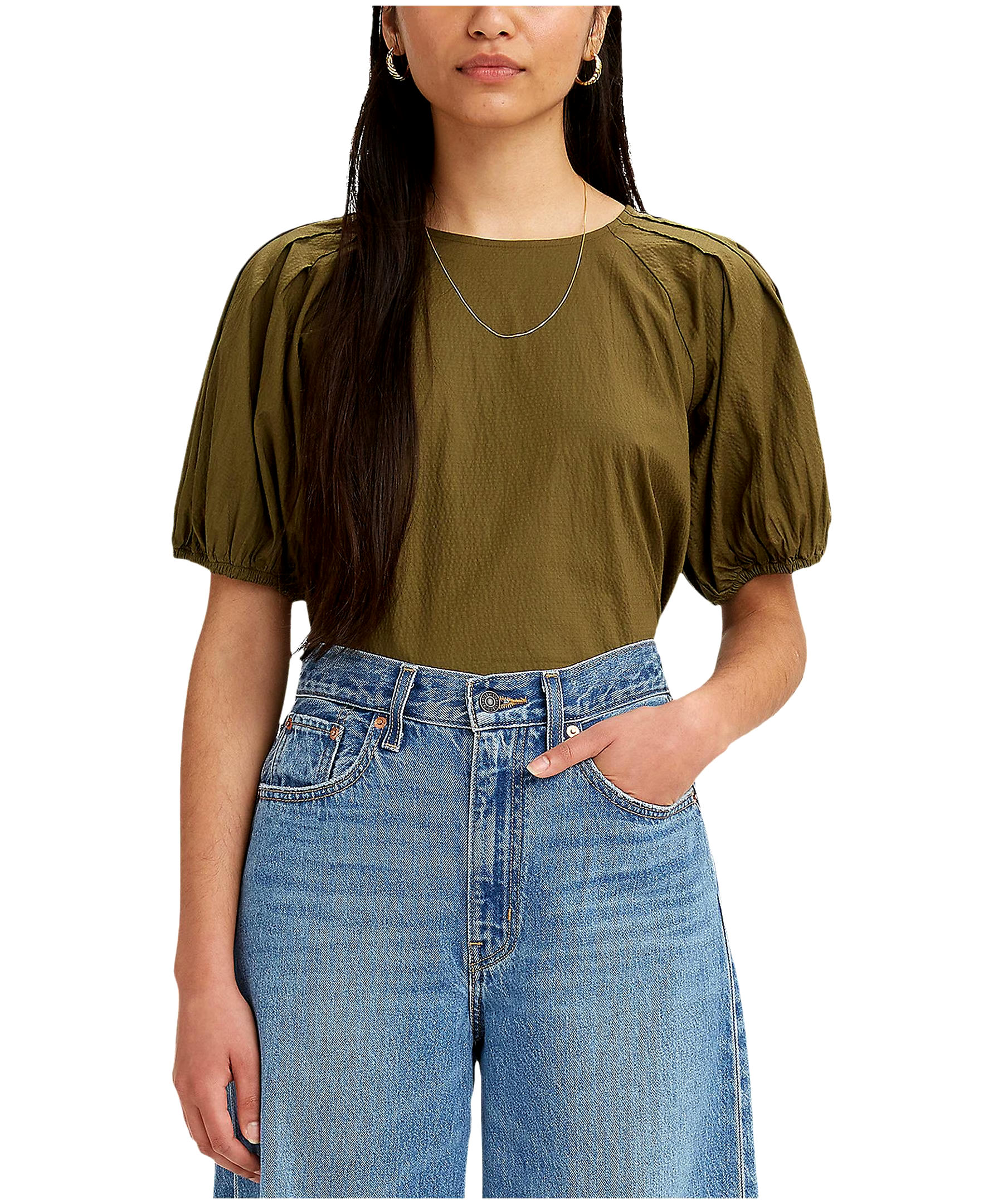 Levi's Women's Sefina High Neck Blouse