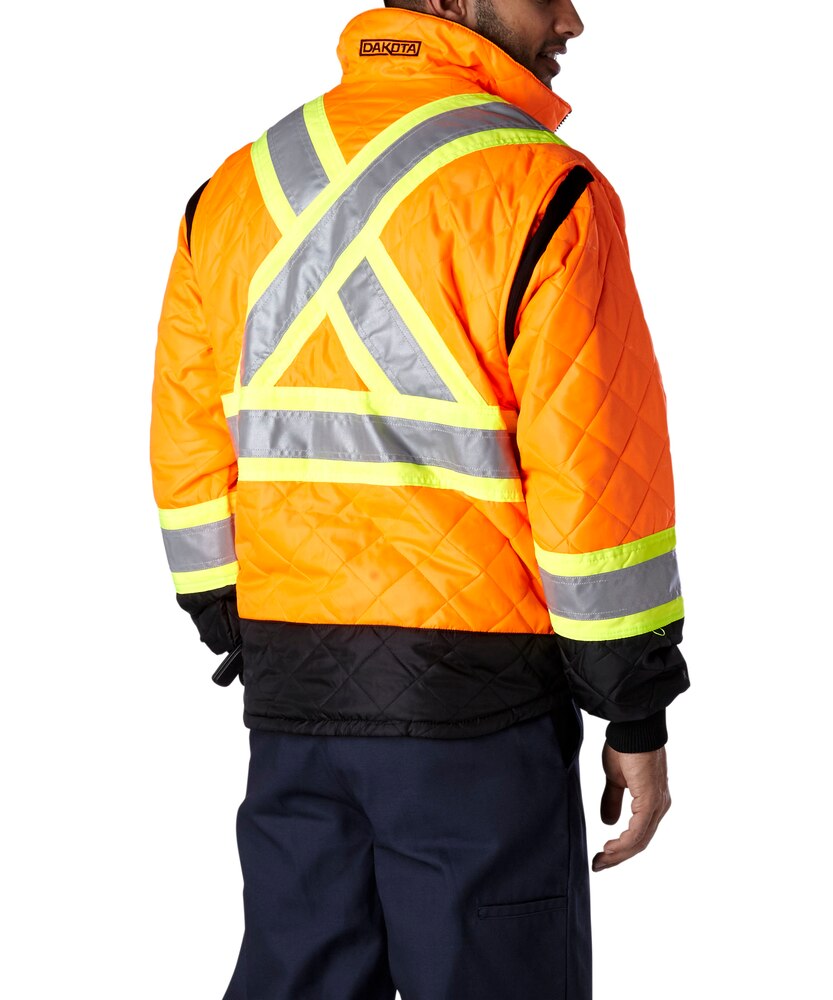 Dakota WorkPro Series Men's Hi Vis T-Max Insulated Freezer Jacket