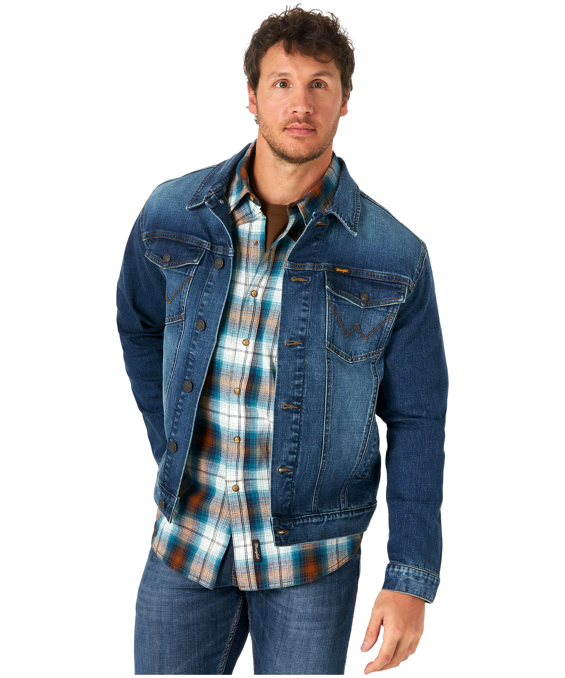 Wrangler Men's Retro Unlined Western Denim Jacket