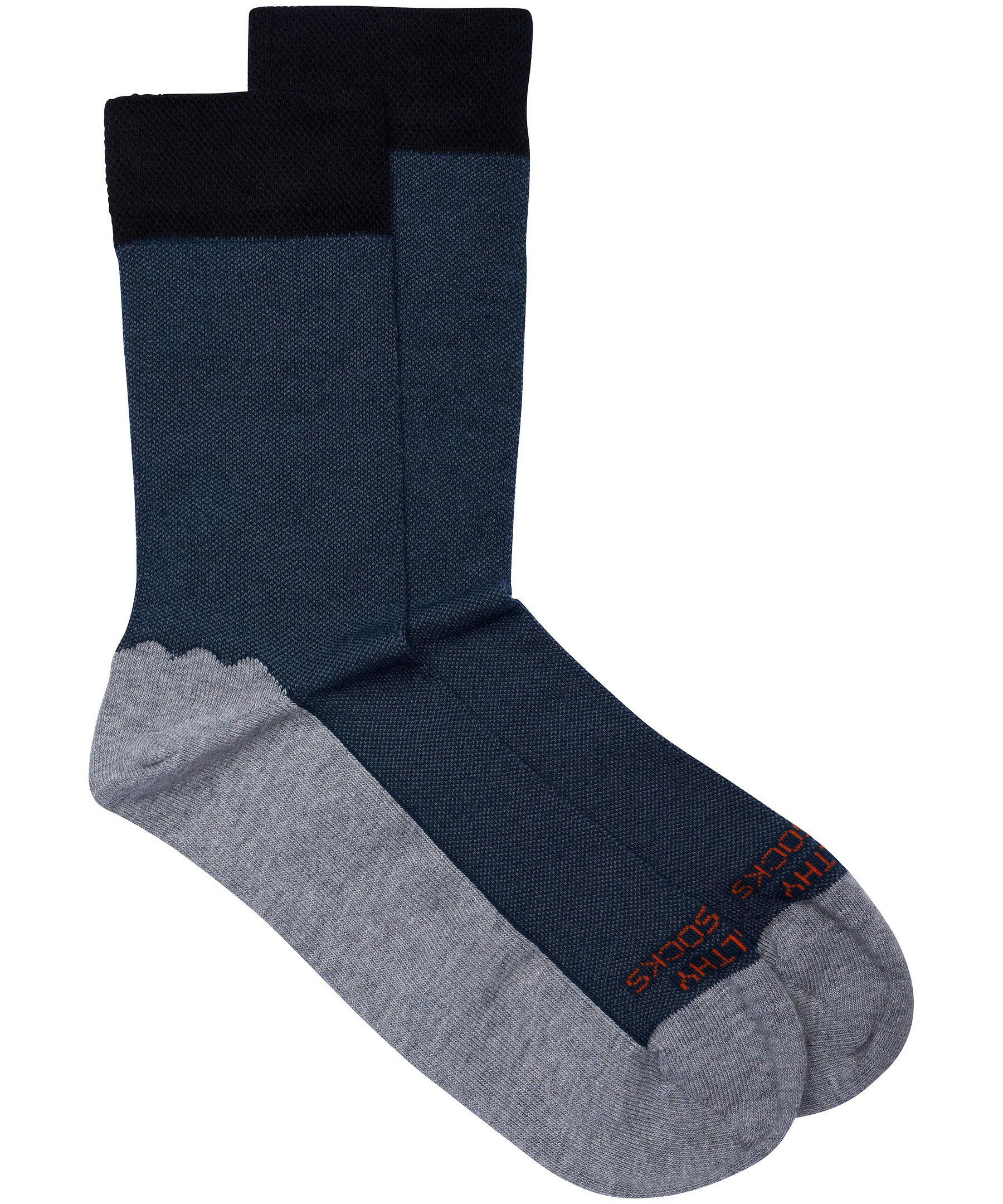 Healthy Seas Men's Fugu Crew Casual Socks