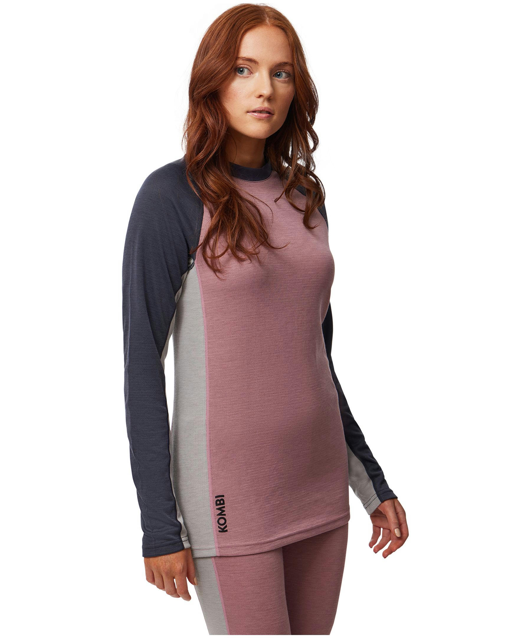 Kombi Women's B2 Merino Blend Crew Neck Baselayer Top