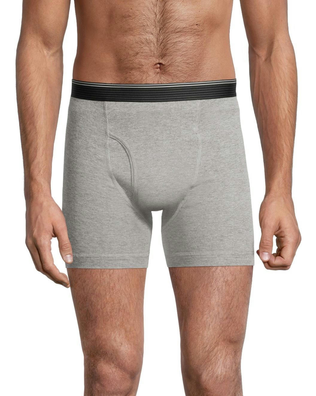 Denver Hayes Men's 4 Pack Classic Boxer Briefs Underwear