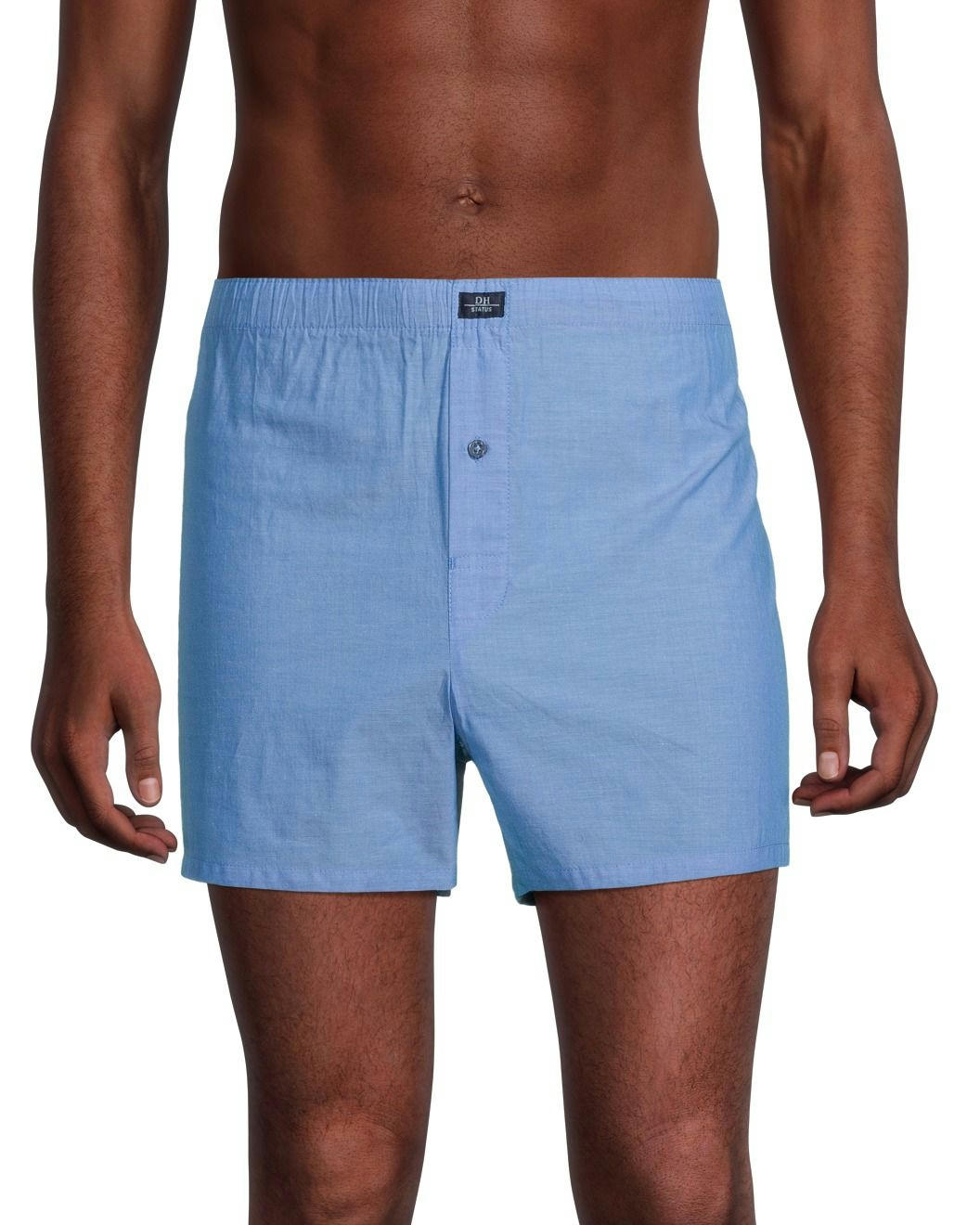 Denver Hayes Men's 2 Pack Woven Boxer