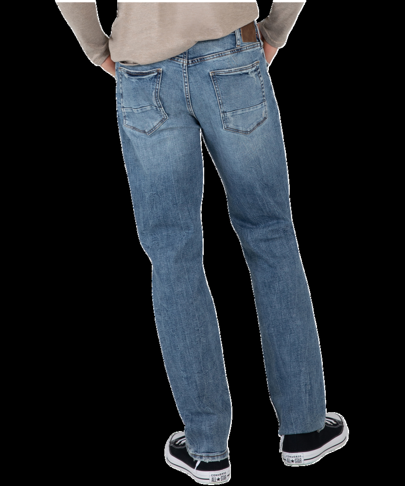 Silver Men's Machray Classic Straight Fit Ultralight Stretch Denim Jeans