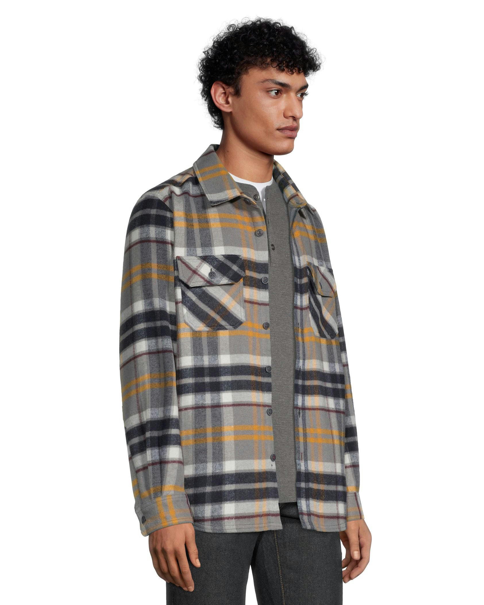 Boston Traders Men's Plaid Shacket