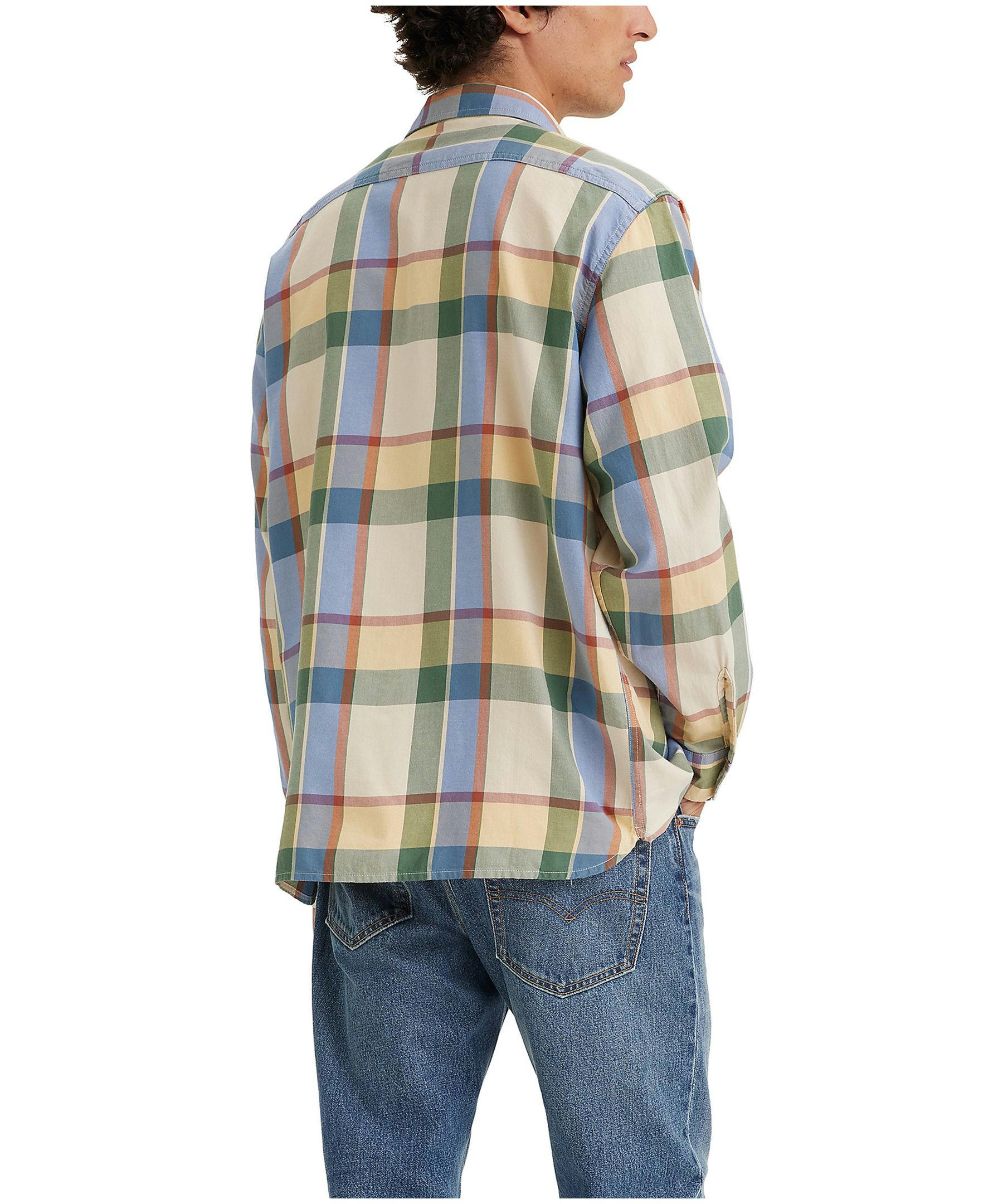 Levi's Men's Classic Flannel Button Down Worker Shirt