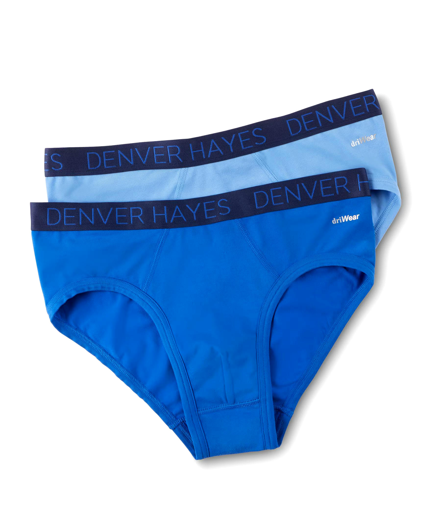 Denver Hayes Men's 2 Pack Driwear Fashion Sport Briefs Underwear