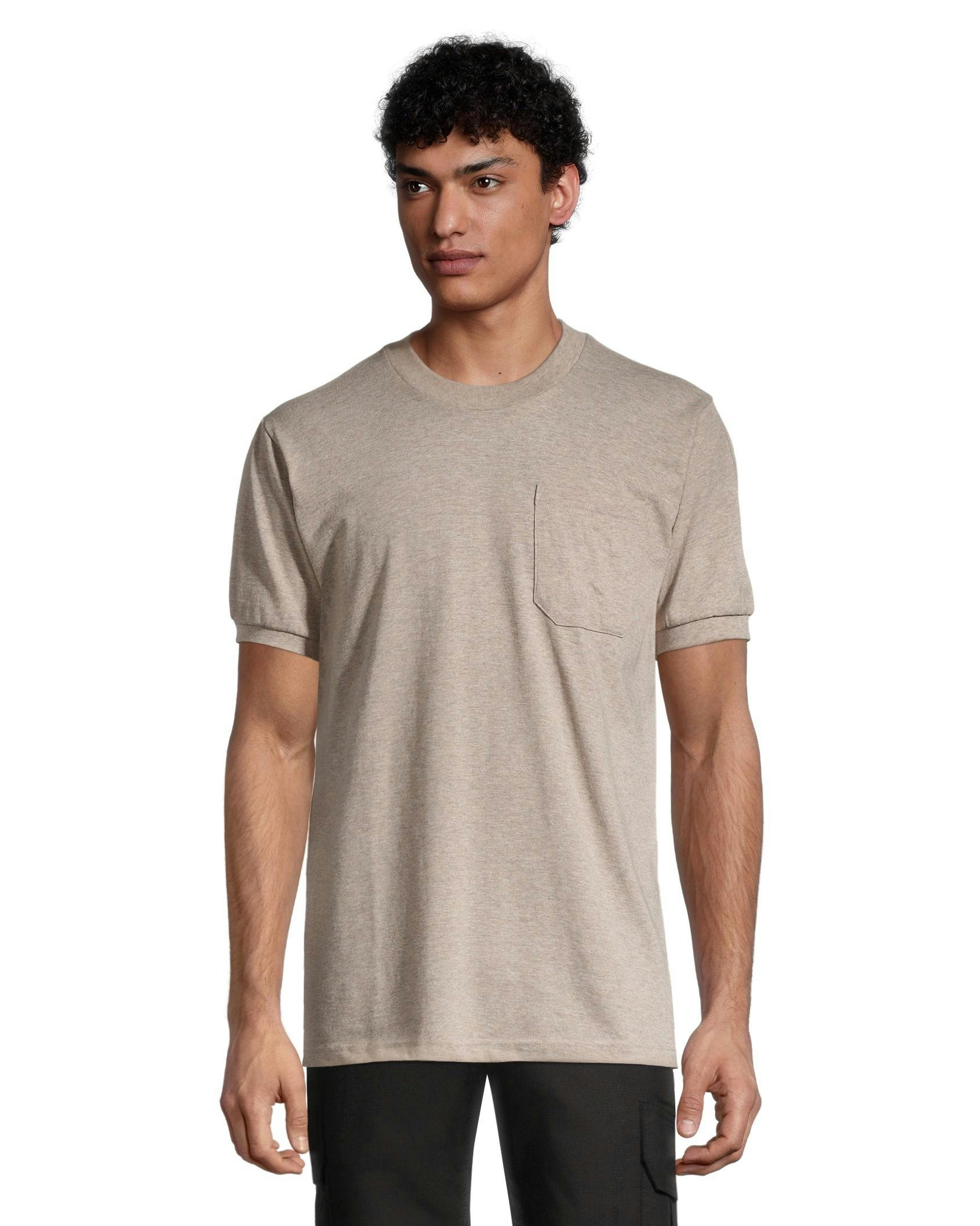 Aggressor Men's Crewneck Work T-Shirt With FRESHTECH