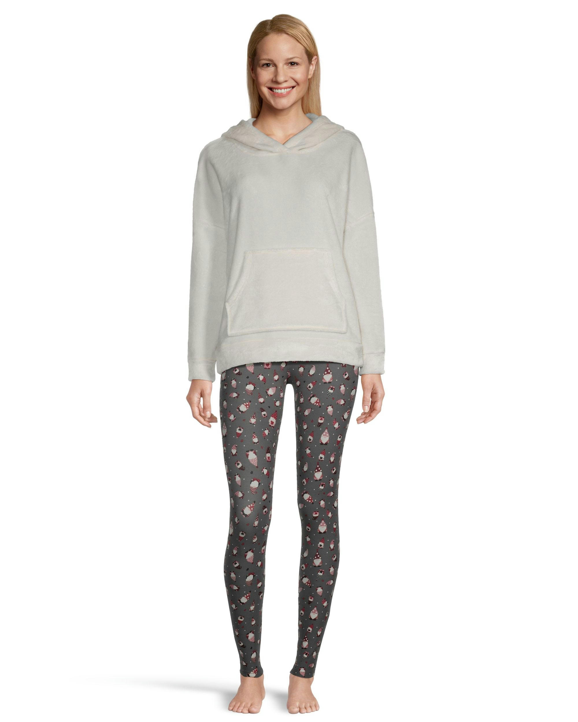 Denver Hayes Women's Holiday Print Lounge Leggings