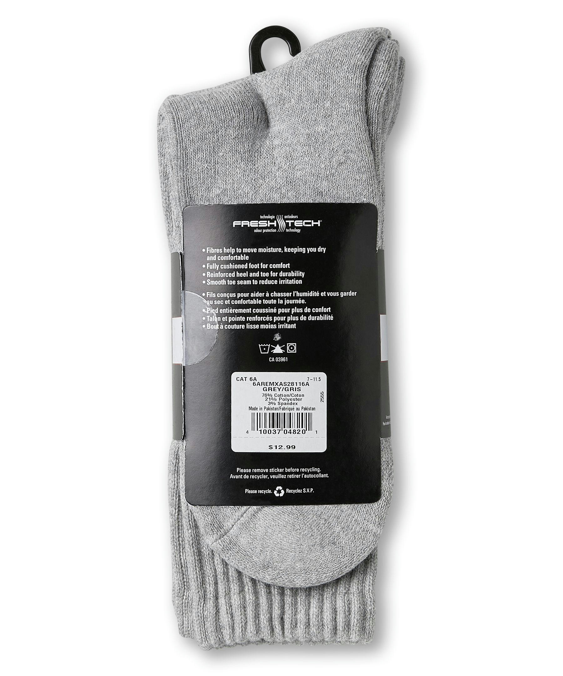 Matrix Men's 3 Pack Crew Sport Socks