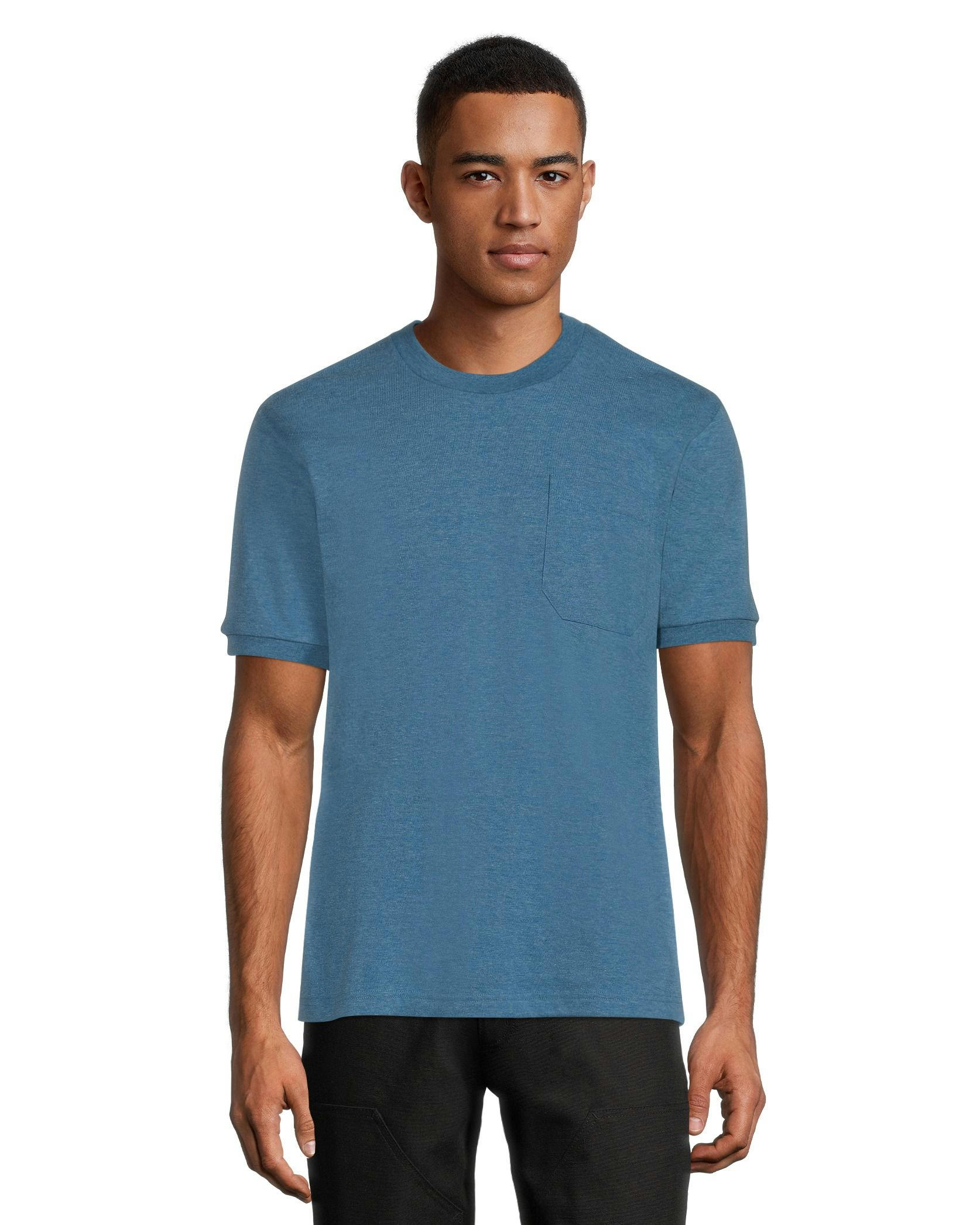 Aggressor Men's Crewneck Work T-Shirt With FRESHTECH