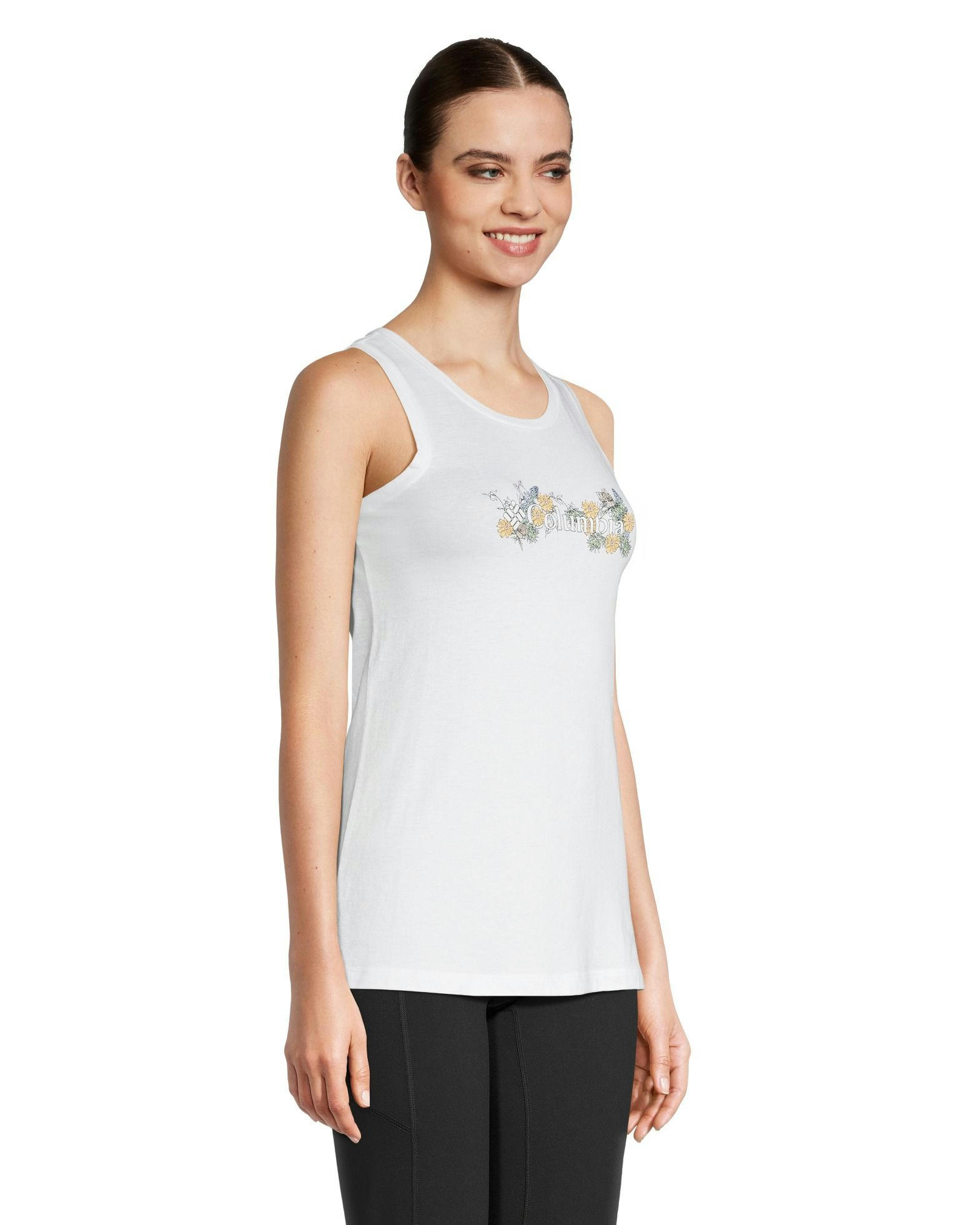 Columbia Women's Bluff Mesa Comfort Stretch Graphic Tank Top