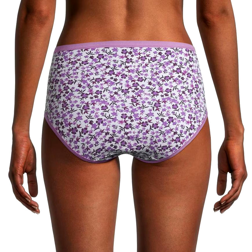 Denver Hayes Women's 2 Pack Perfect Fit Cotton Stretch Hi Cut Panty