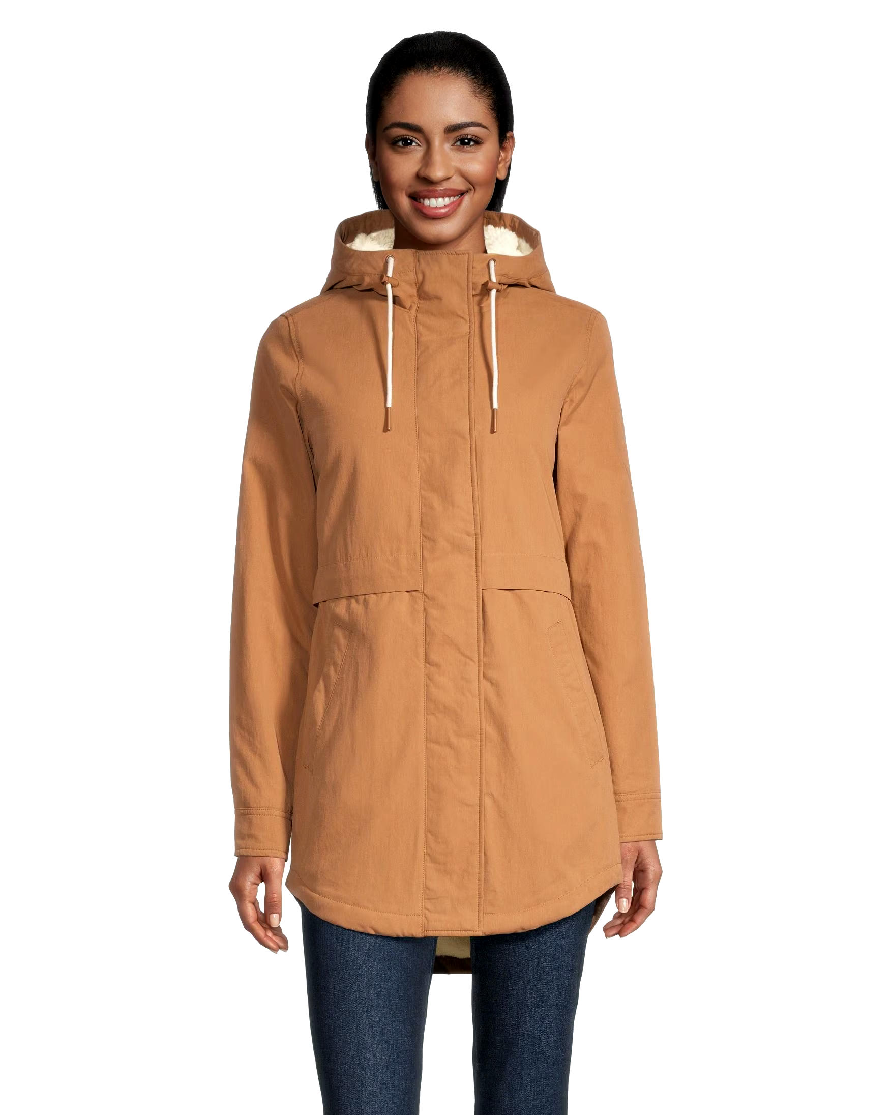 Denver Hayes Women's Sherpa Lined Casual Jacket