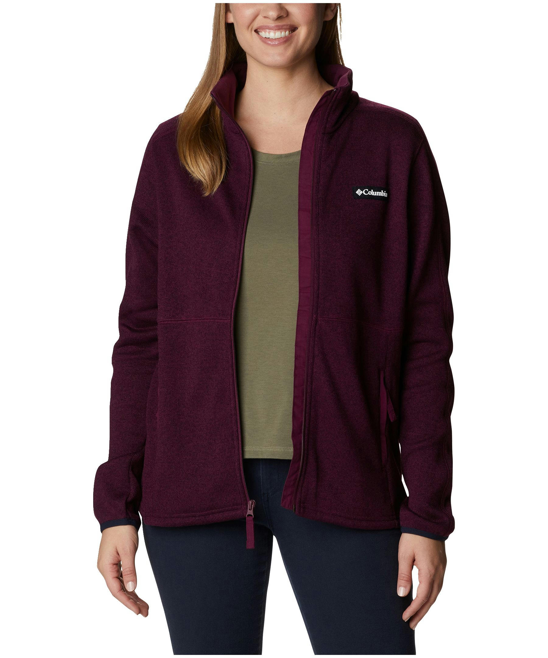 Columbia Women's Sweater Weather Full Zip Sweater