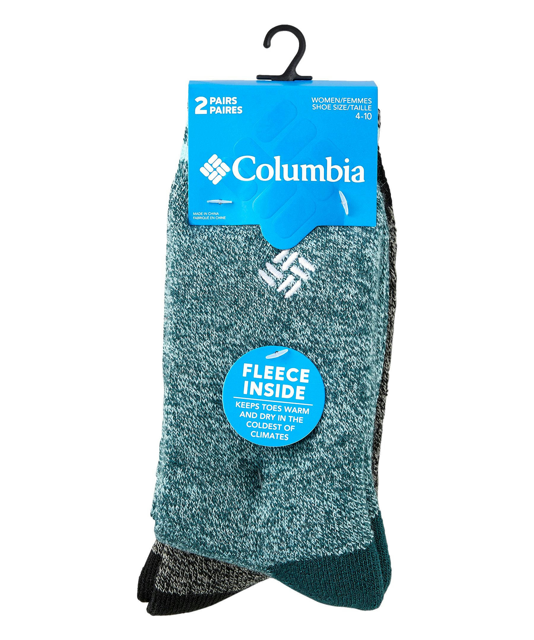 Women's Mid Weight Thermal Basic Crew Socks