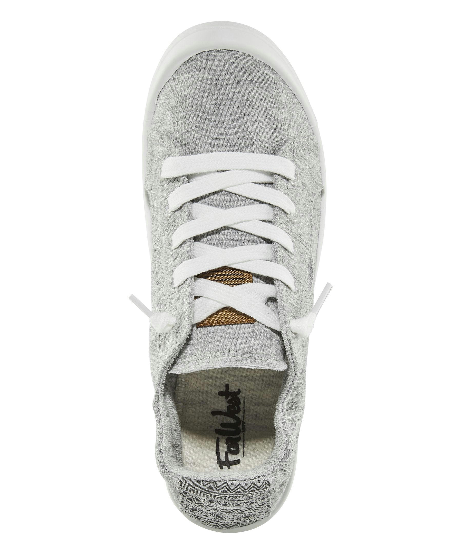 FarWest Women's Sky Slip On Canvas Sneakers