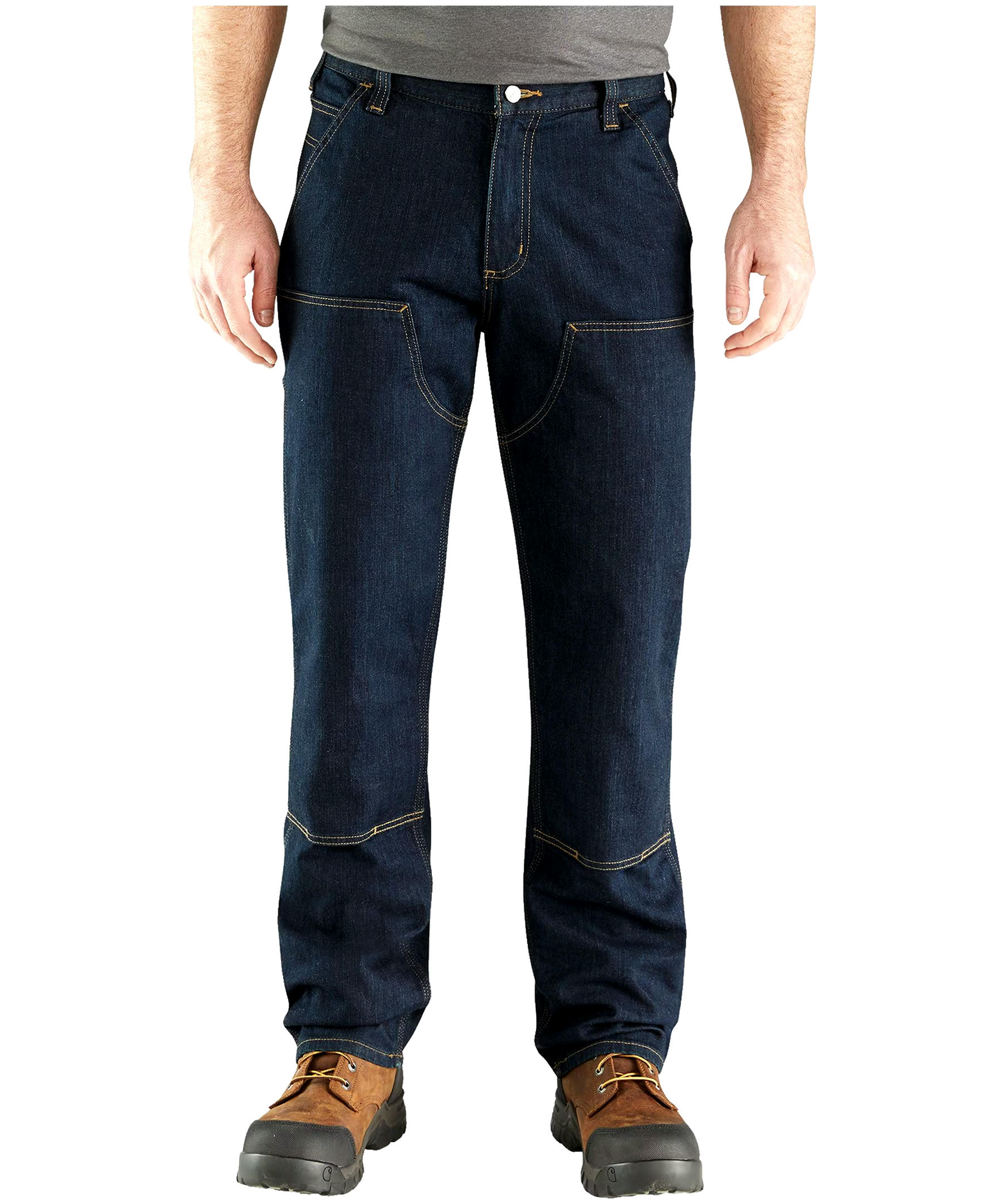 Carhartt Men's Rugged Flex Double Front Relaxed Fit Utility Work Jeans - Erie