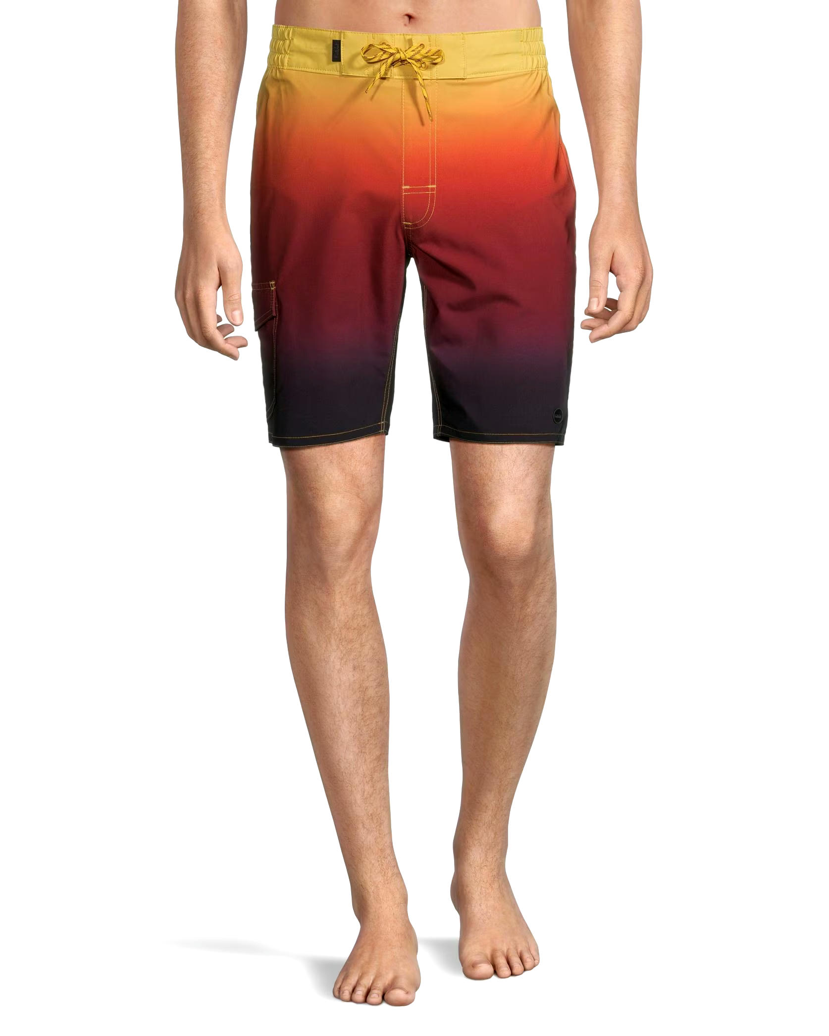 Men's Ombre Quick Dry E-Board Shorts