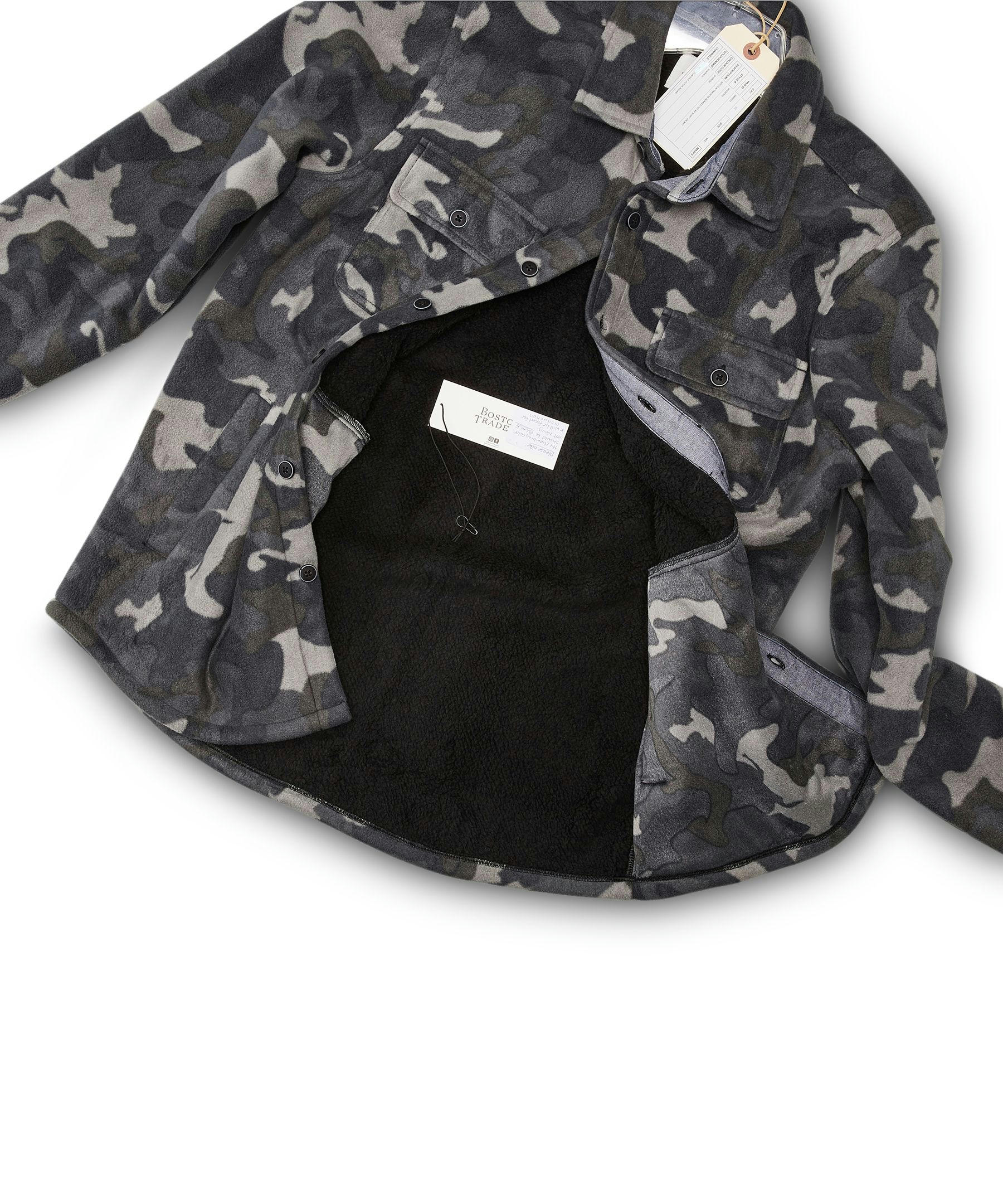 Boston Traders Men's Bonded Polar Plaid Shacket