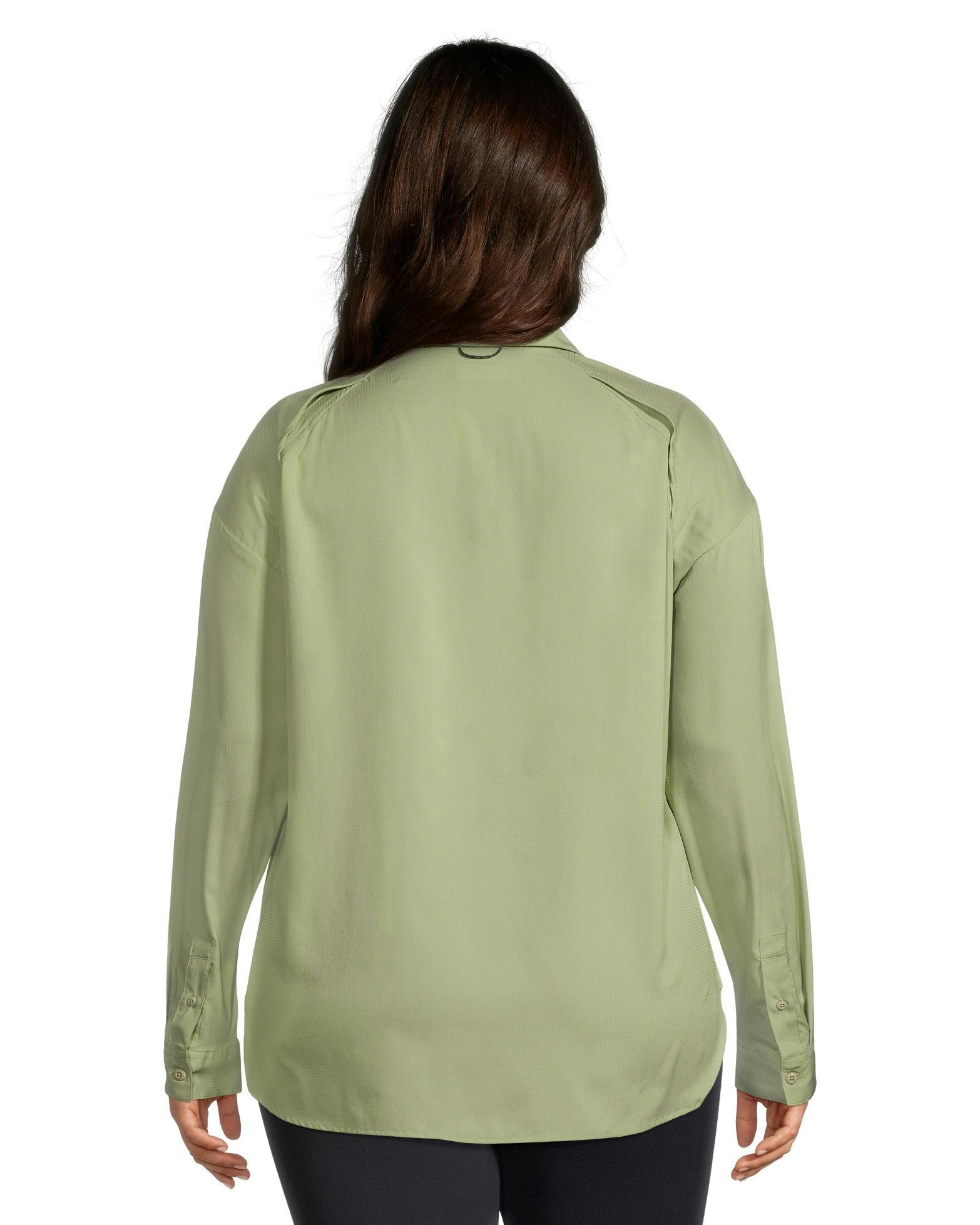 Columbia Women's Silver Ridge Omni-Shade Long Sleeve Shirt - Plus Size