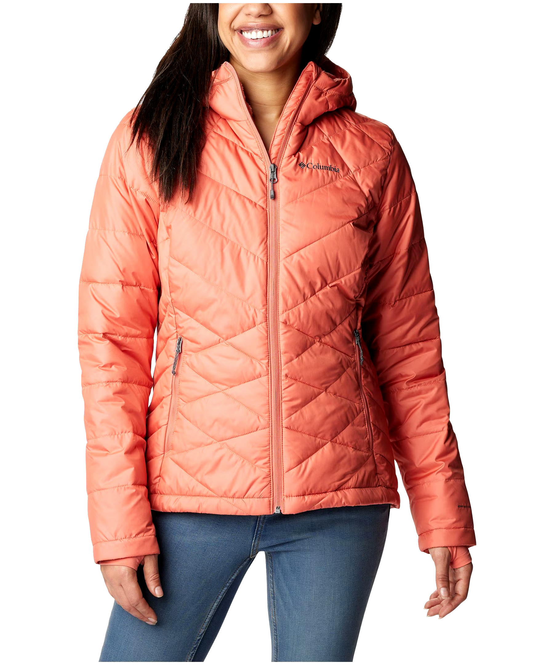 Columbia Women's Heavenly Omni-Heat Water Resistant Insulated Hooded Jacket