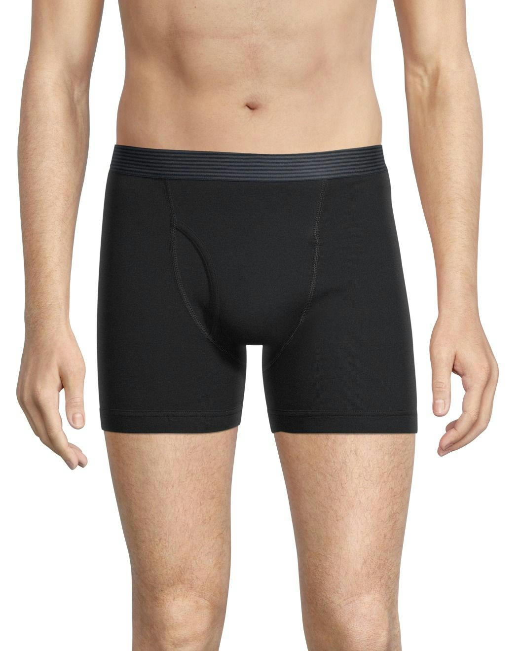 Denver Hayes Men's 4 Pack Classic Boxer Briefs Underwear