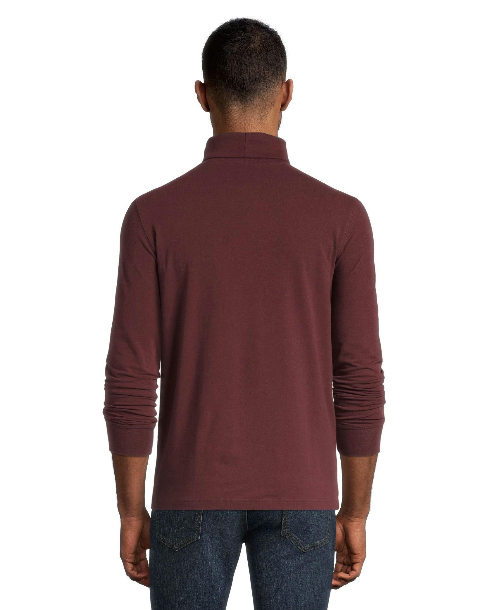 Denver Hayes Men's Modern Fit Long Sleeve Turtleneck