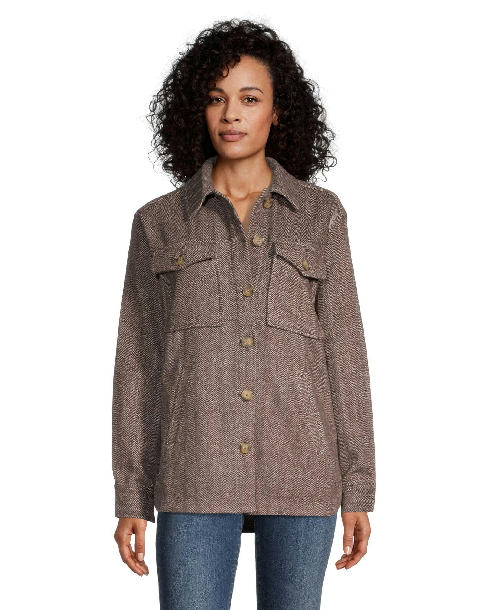 Denver Hayes Women's Button Down Shacket