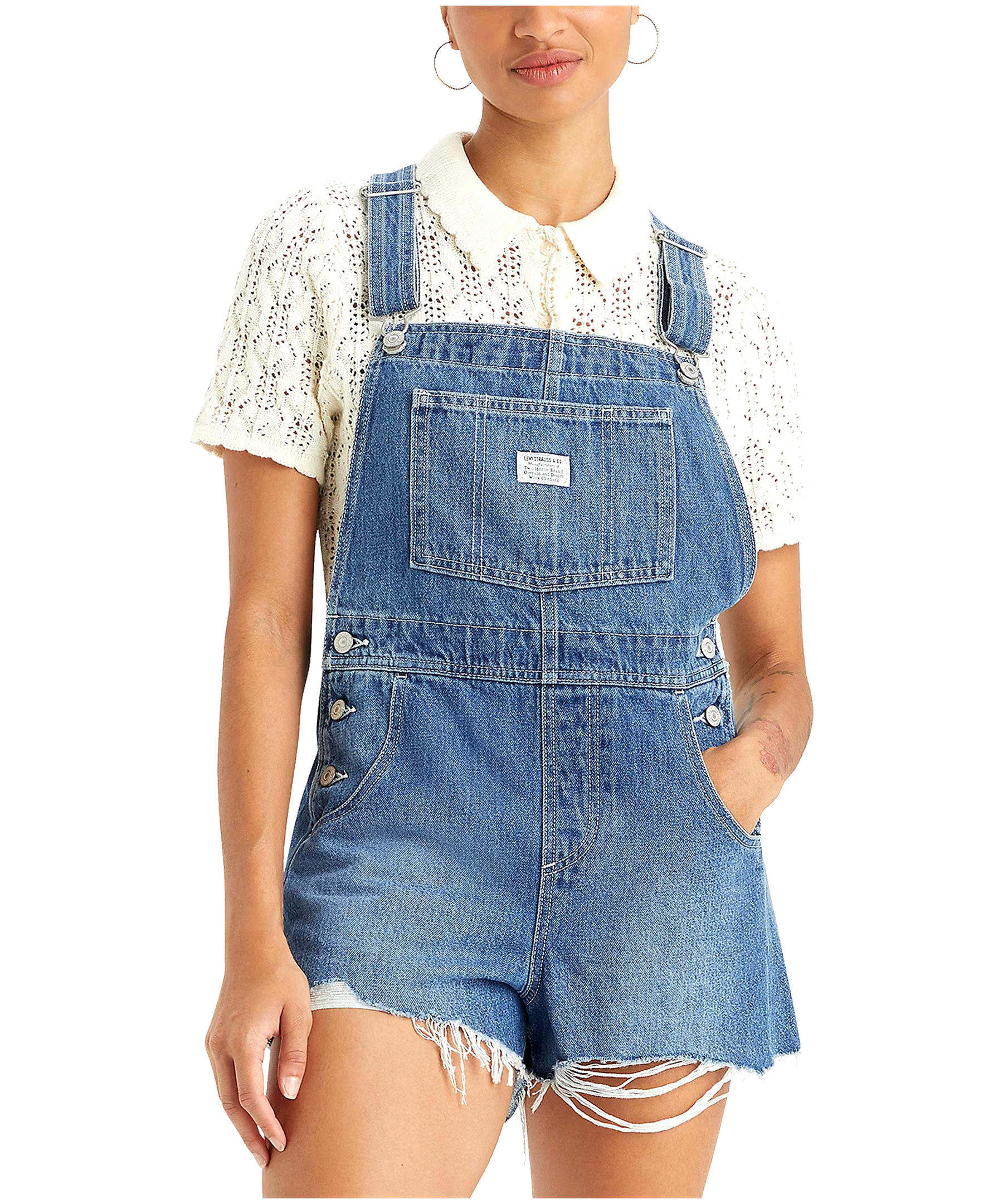 Levi's Women's Vintage Denim Shortalls