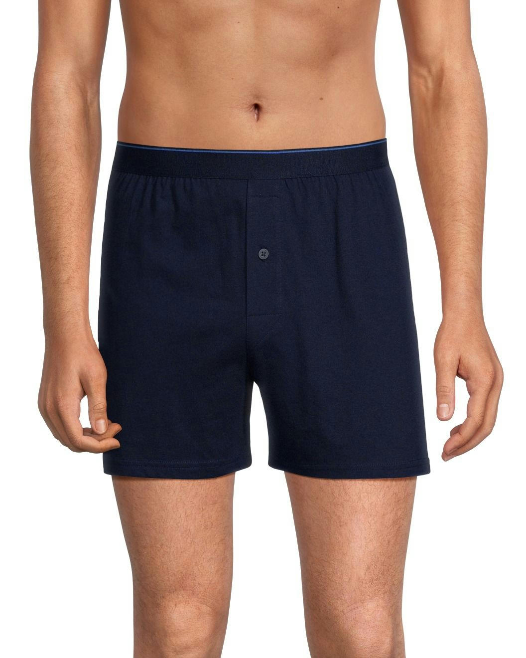 Denver Hayes Men's 2 Pack Yarn Dye Loose Fit Boxer Briefs