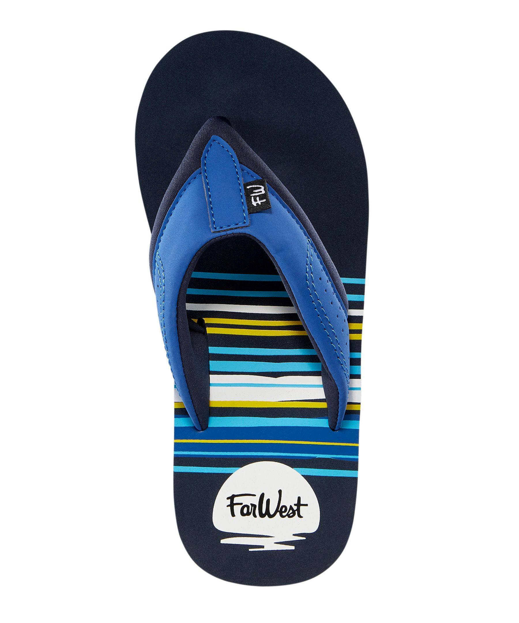 Youth Unisex Summerland Flip Flop Sandals - Navy/Blue