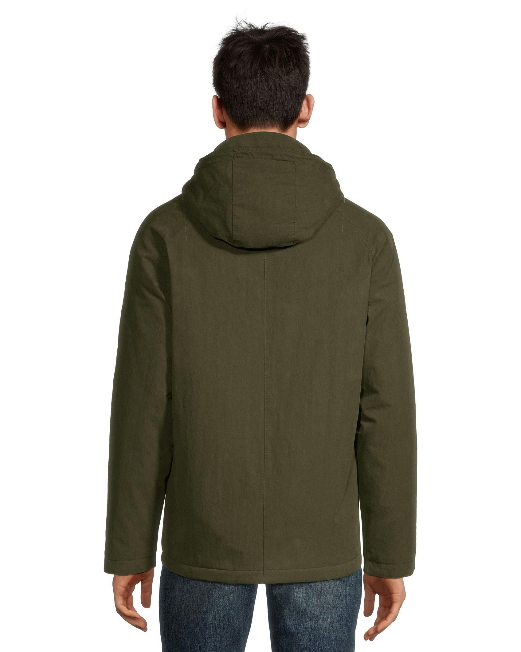 Denver Hayes Men's Mid Length Sherpa Lined Jacket