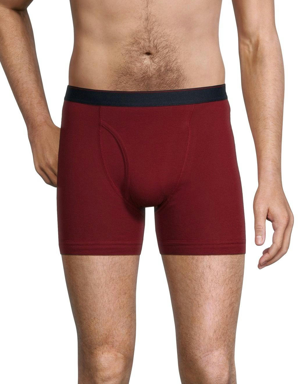 Denver Hayes Men's 2 Pack Yarn Dye Boxer Briefs